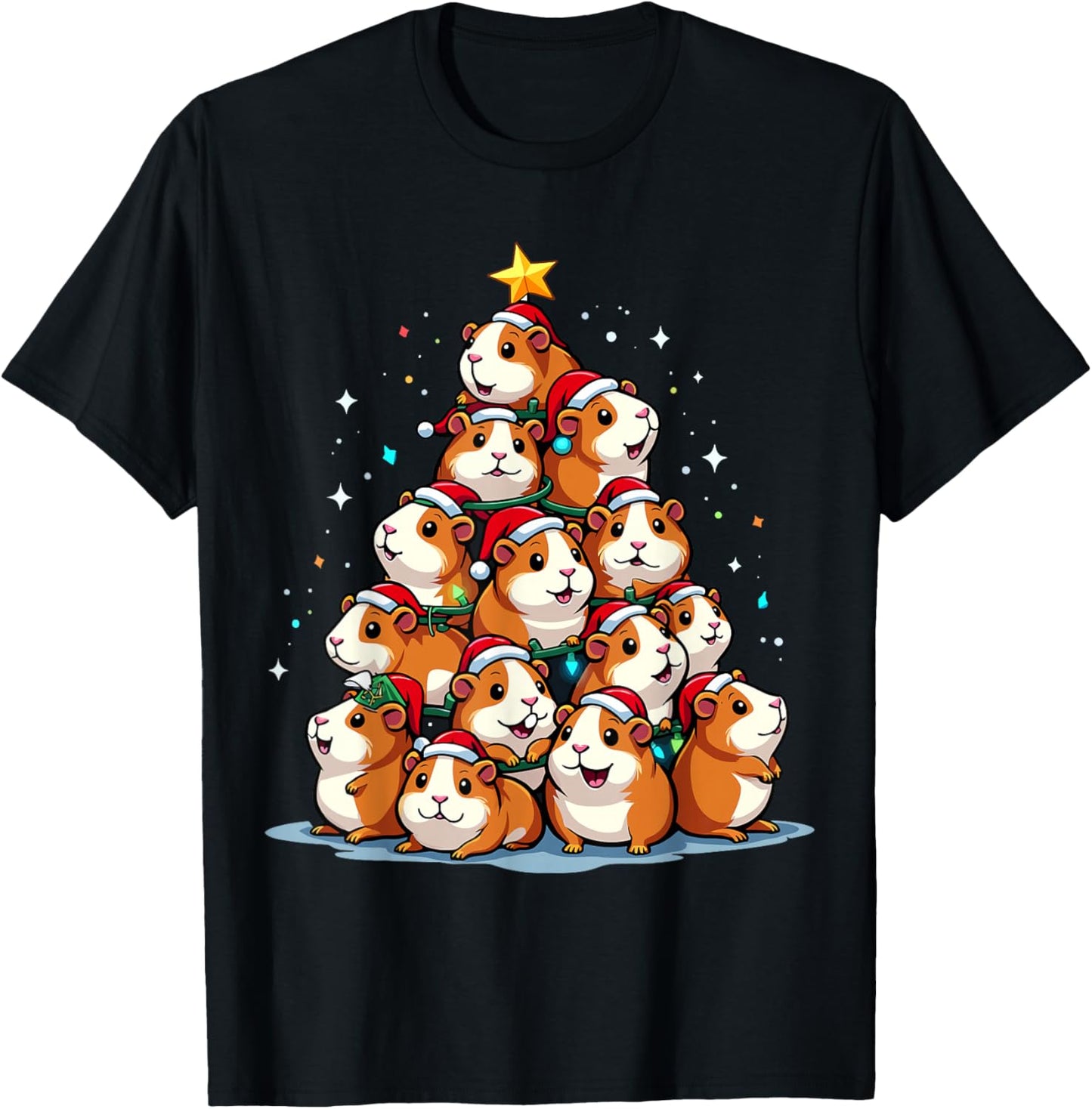 Guinea Pig Christmas Tree Funny Cavy Holiday