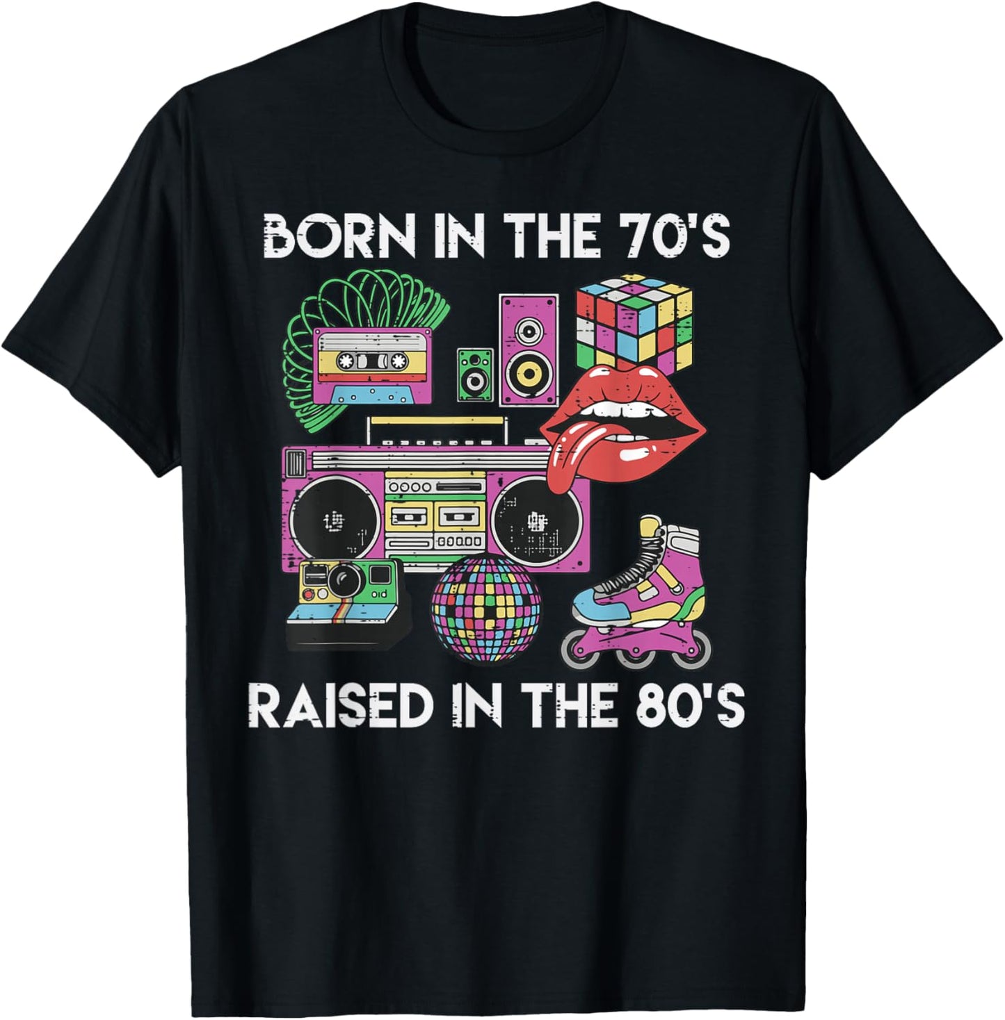 Born in 70s Raised 80s Cool Gen X Throwback Vibes Men Women