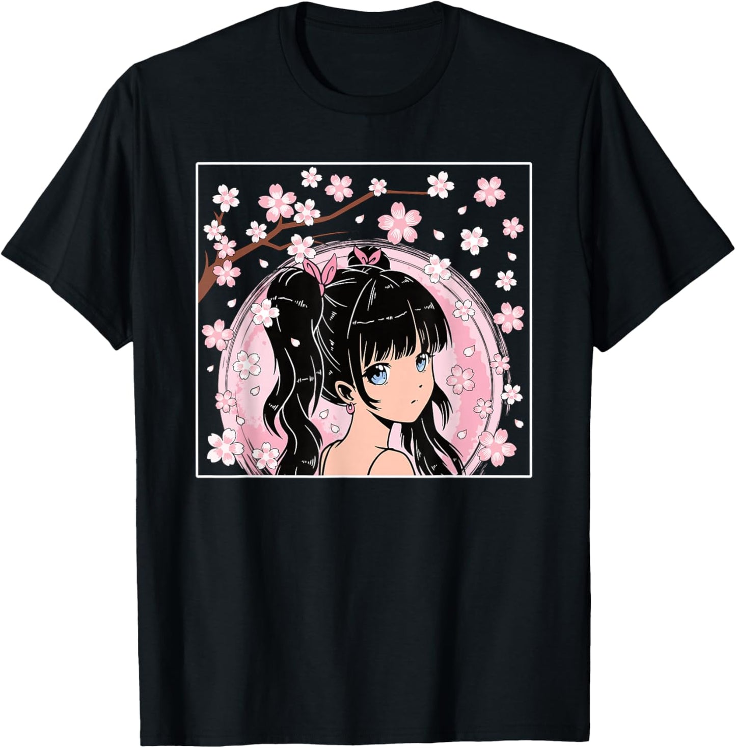 Japanese Anime Girl Manga Otaku Cherry Blossom Women Girls