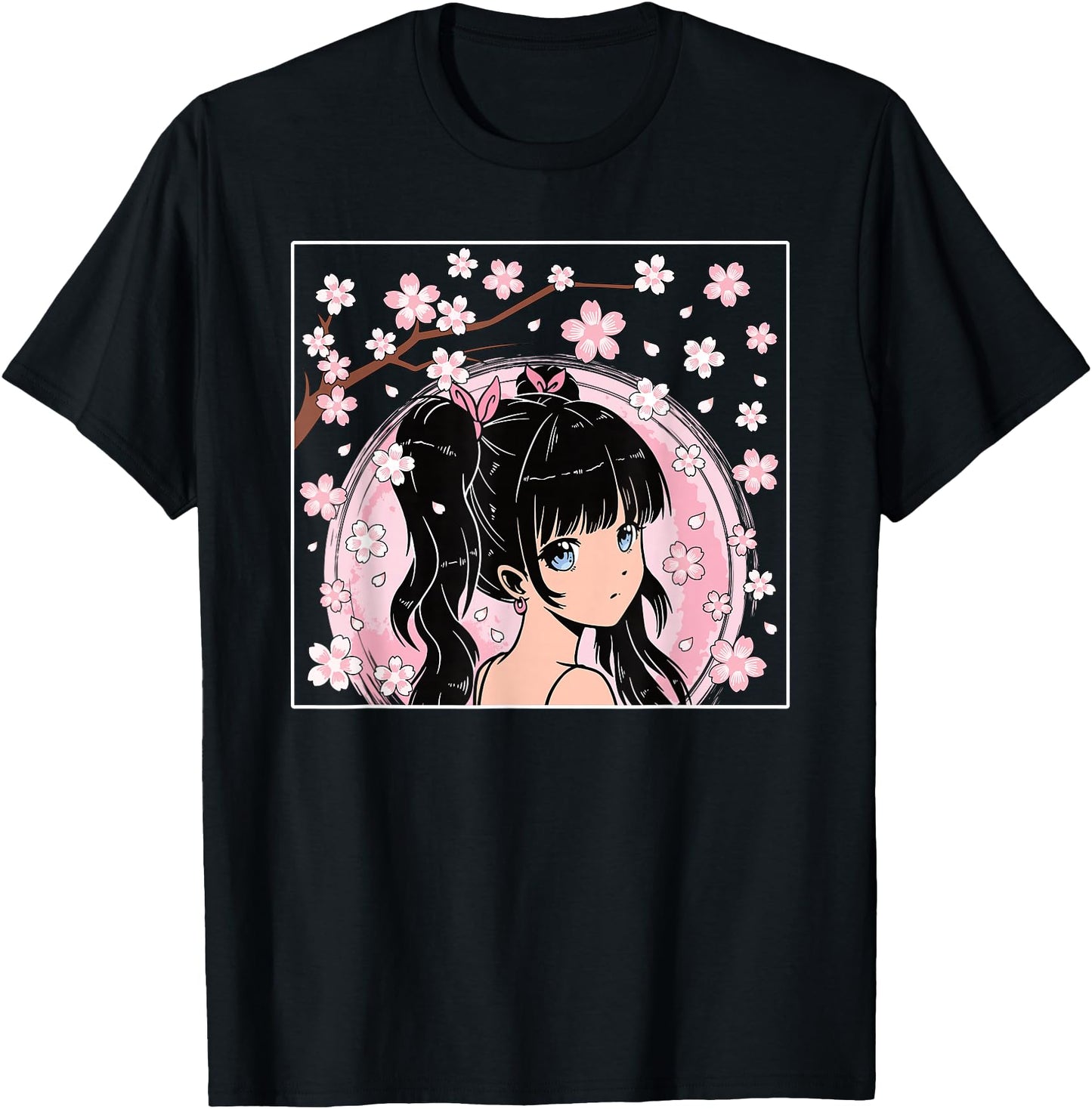 Japanese Anime Girl Manga Otaku Cherry Blossom Women Girls