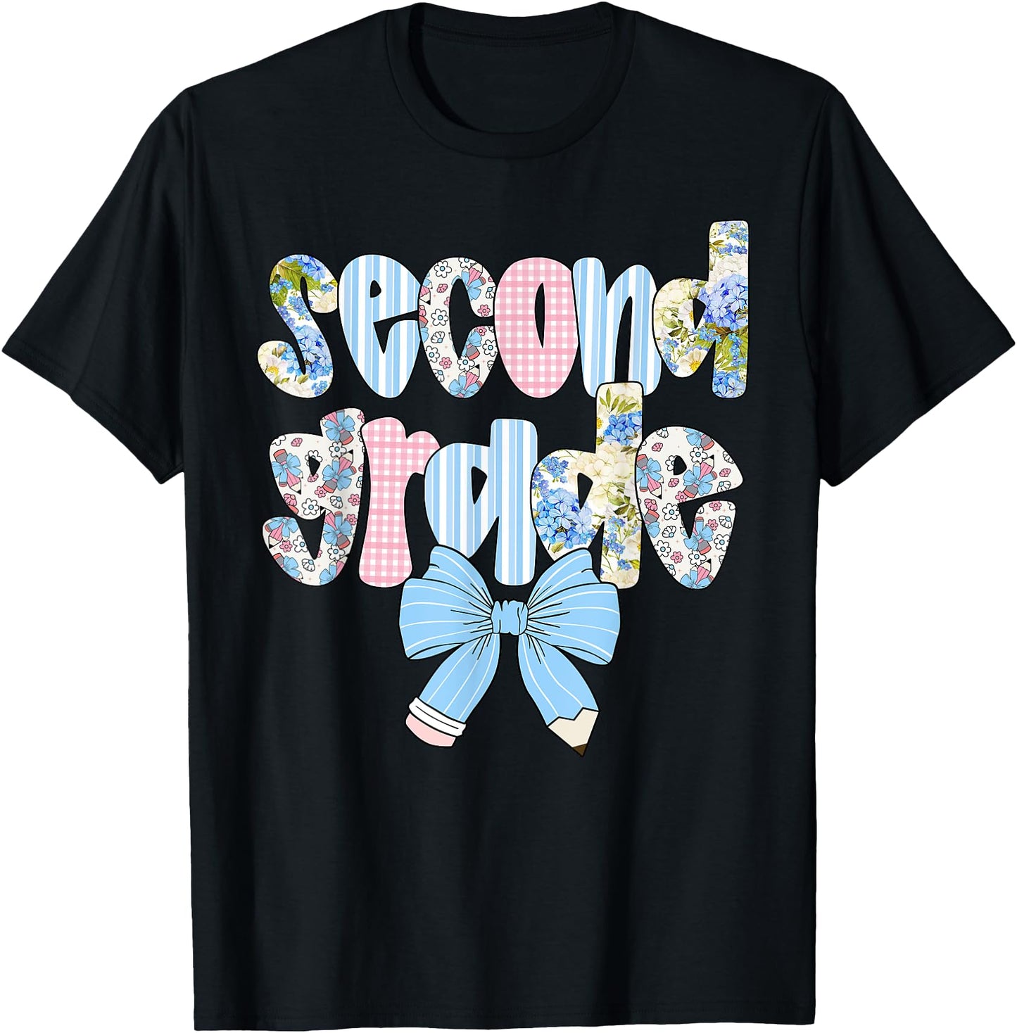 Second Grade Coquette Bow Pencil First Day Back To School