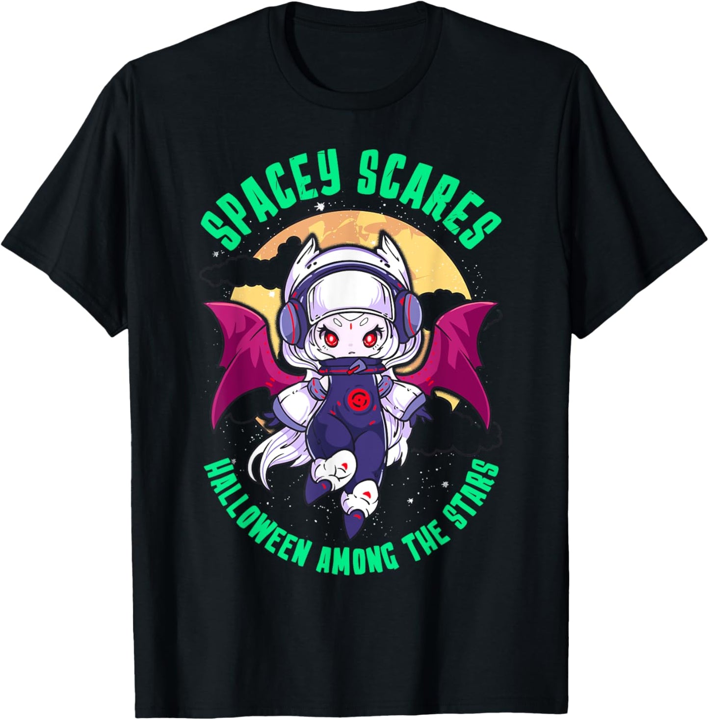 Spacey Scares Halloween Among The Stars Chibi Design