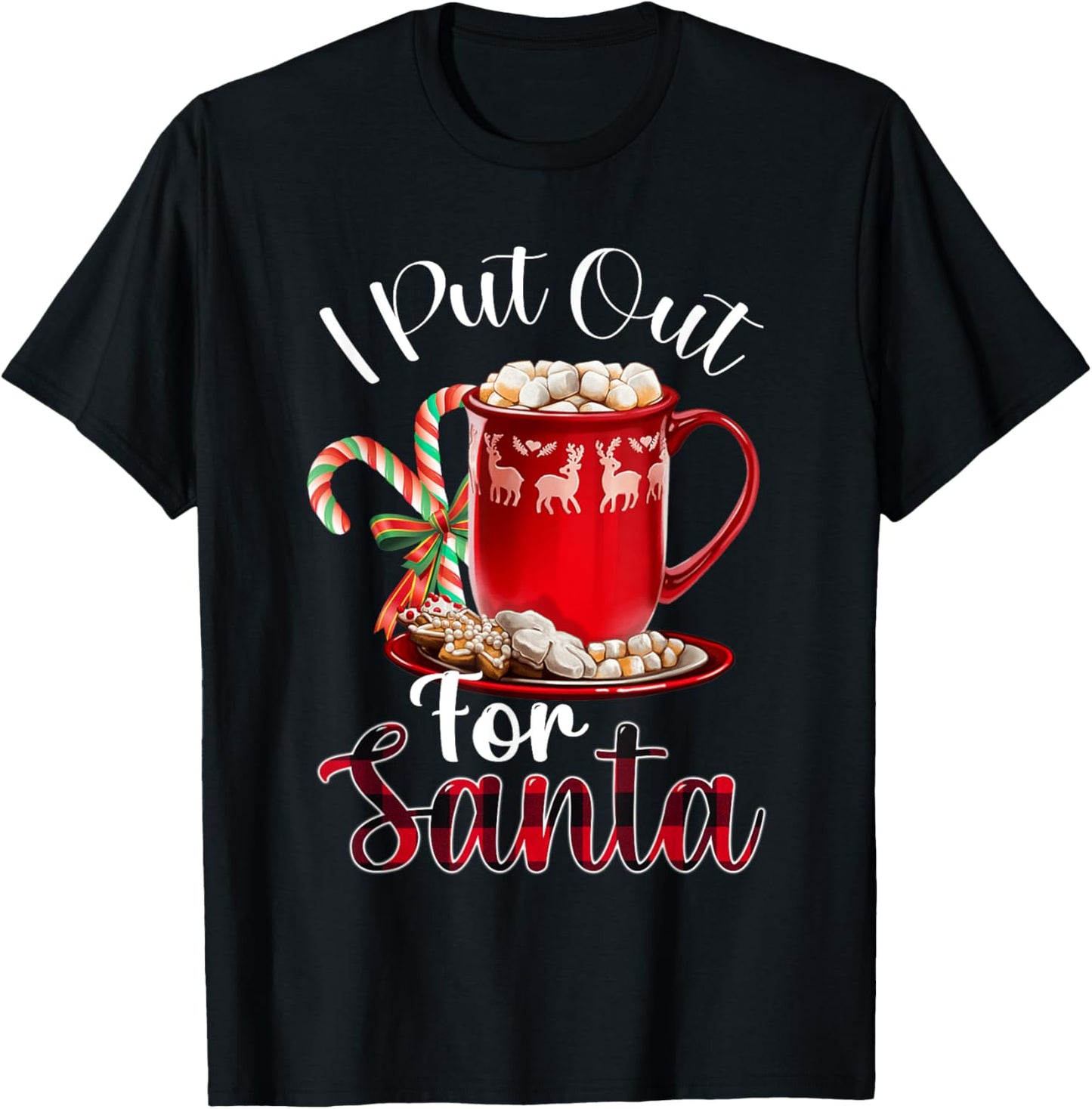 Naughty I Put Out For Santa Christmas Xmas