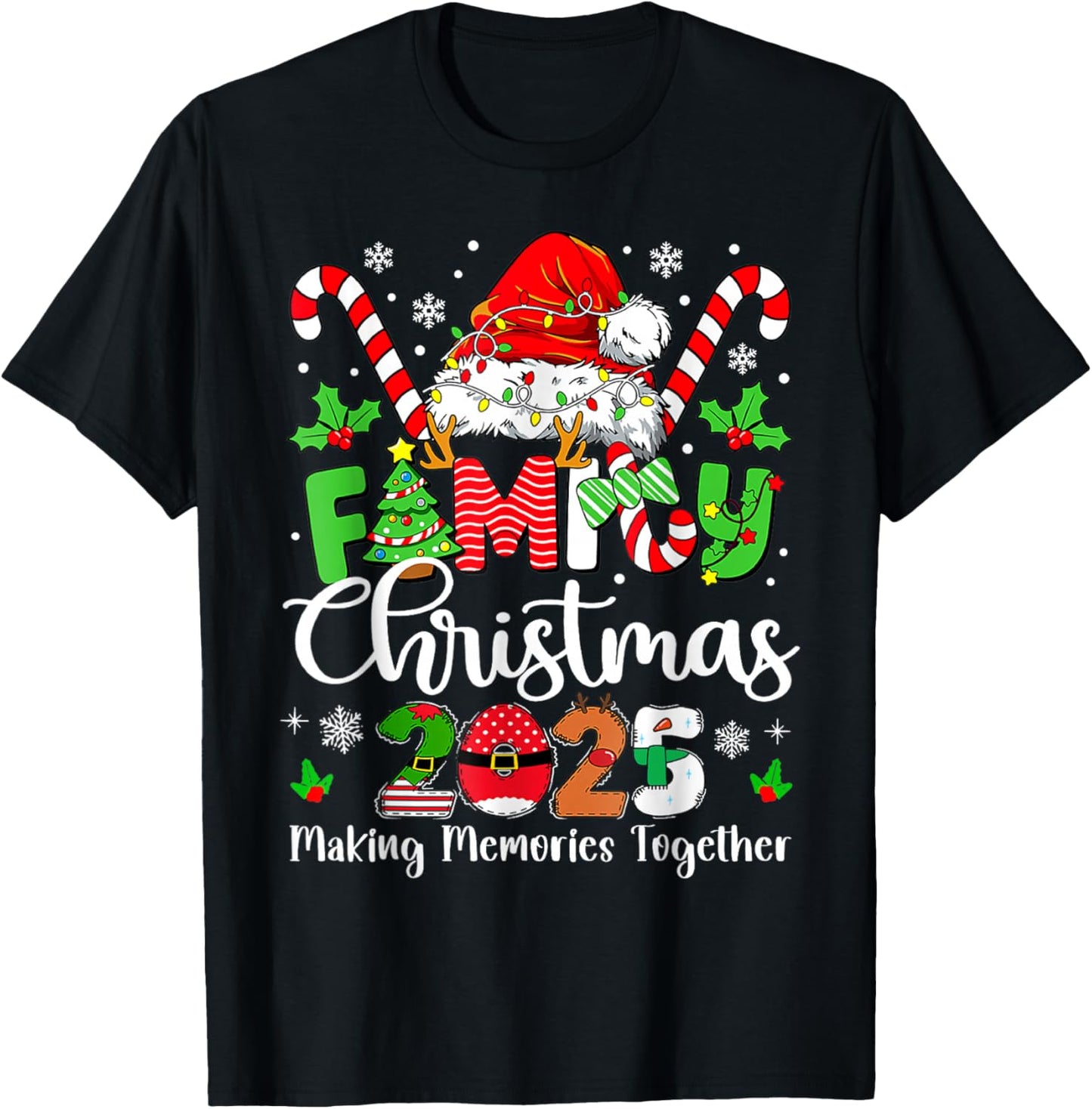 Family Christmas 2025 Matching Outfit Xmas Squad Santa