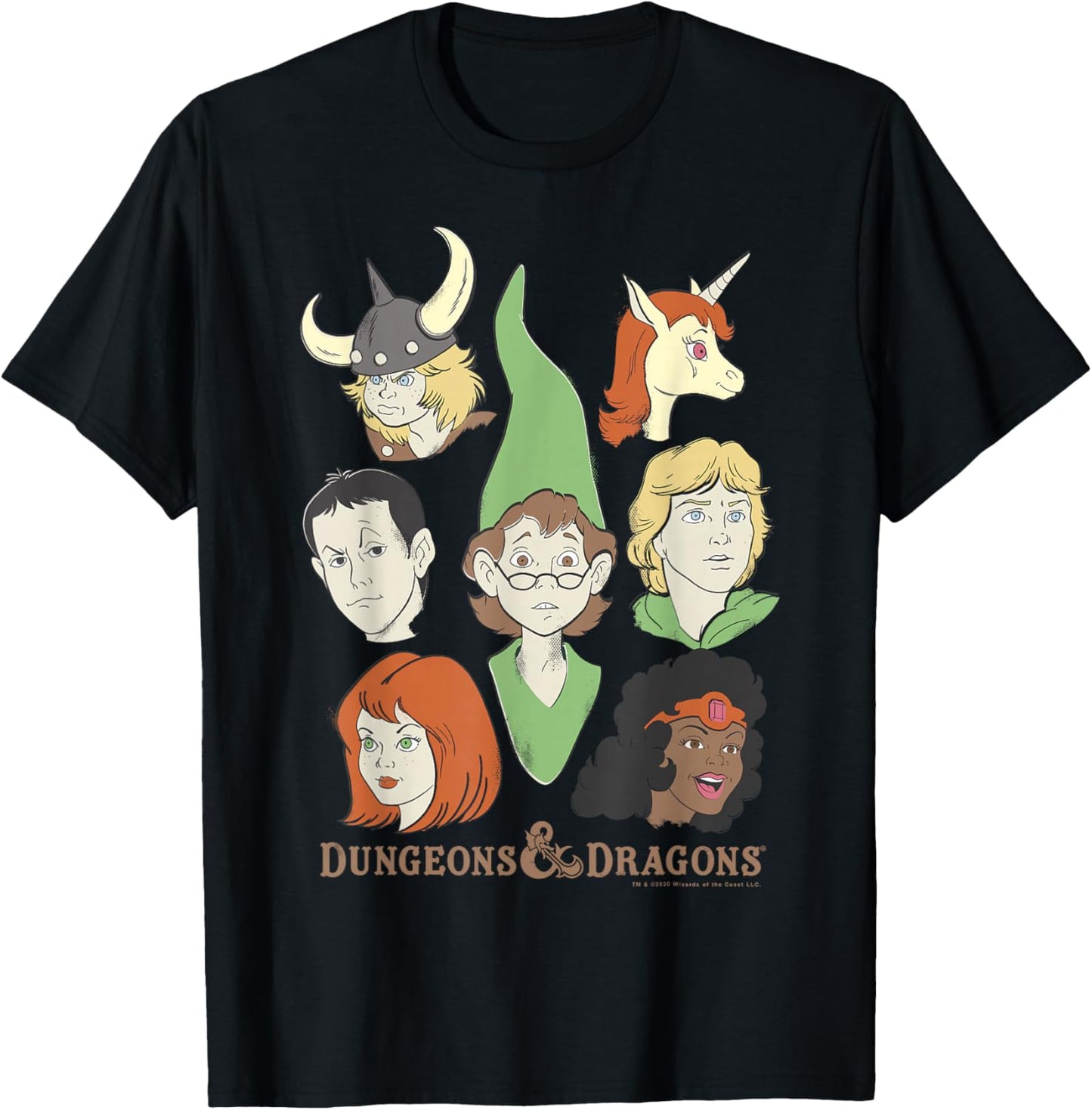 Dungeons & Dragons Cartoon Group Shot