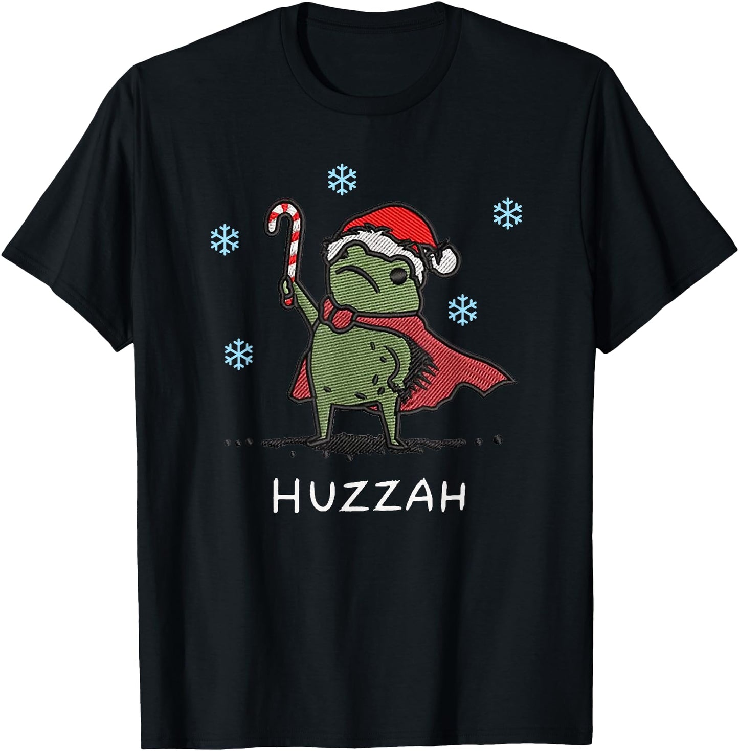 Huzzah Frog Knight Funny Sword Meme Quote Christmas