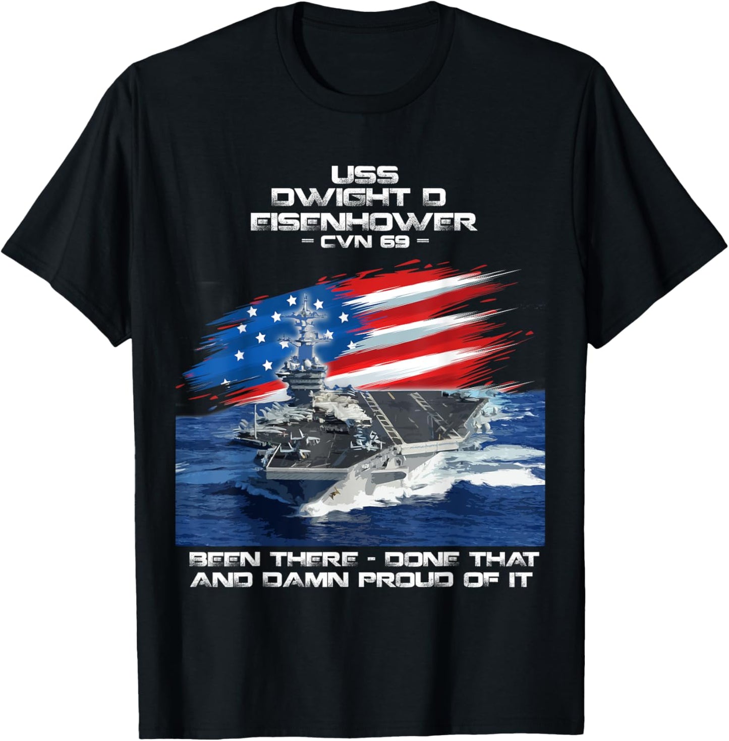 USS Dwight D Eisenhower CVN 69 Aircraft Carrier Veteran Xmas