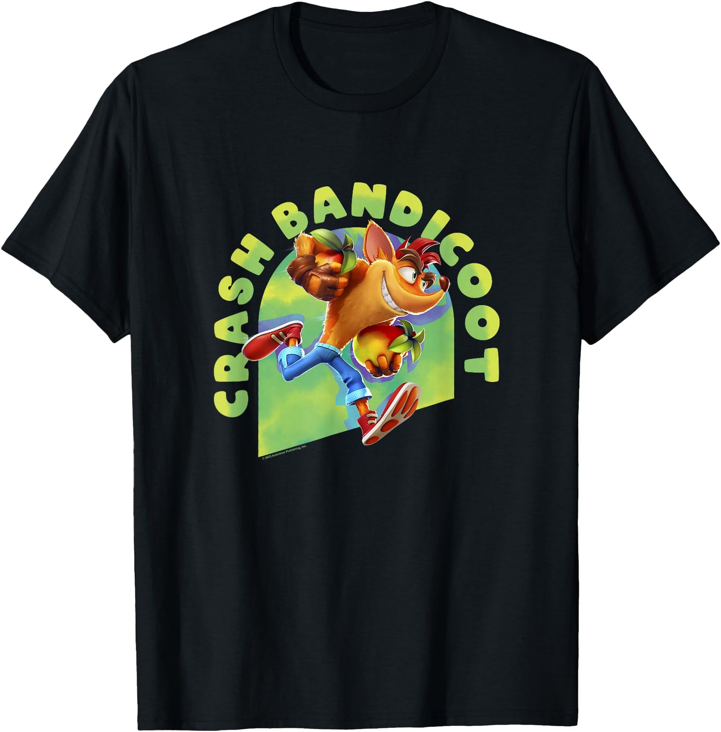 Crash Team Rumble Vintage Retro Crash Wumpa Fruit Poster