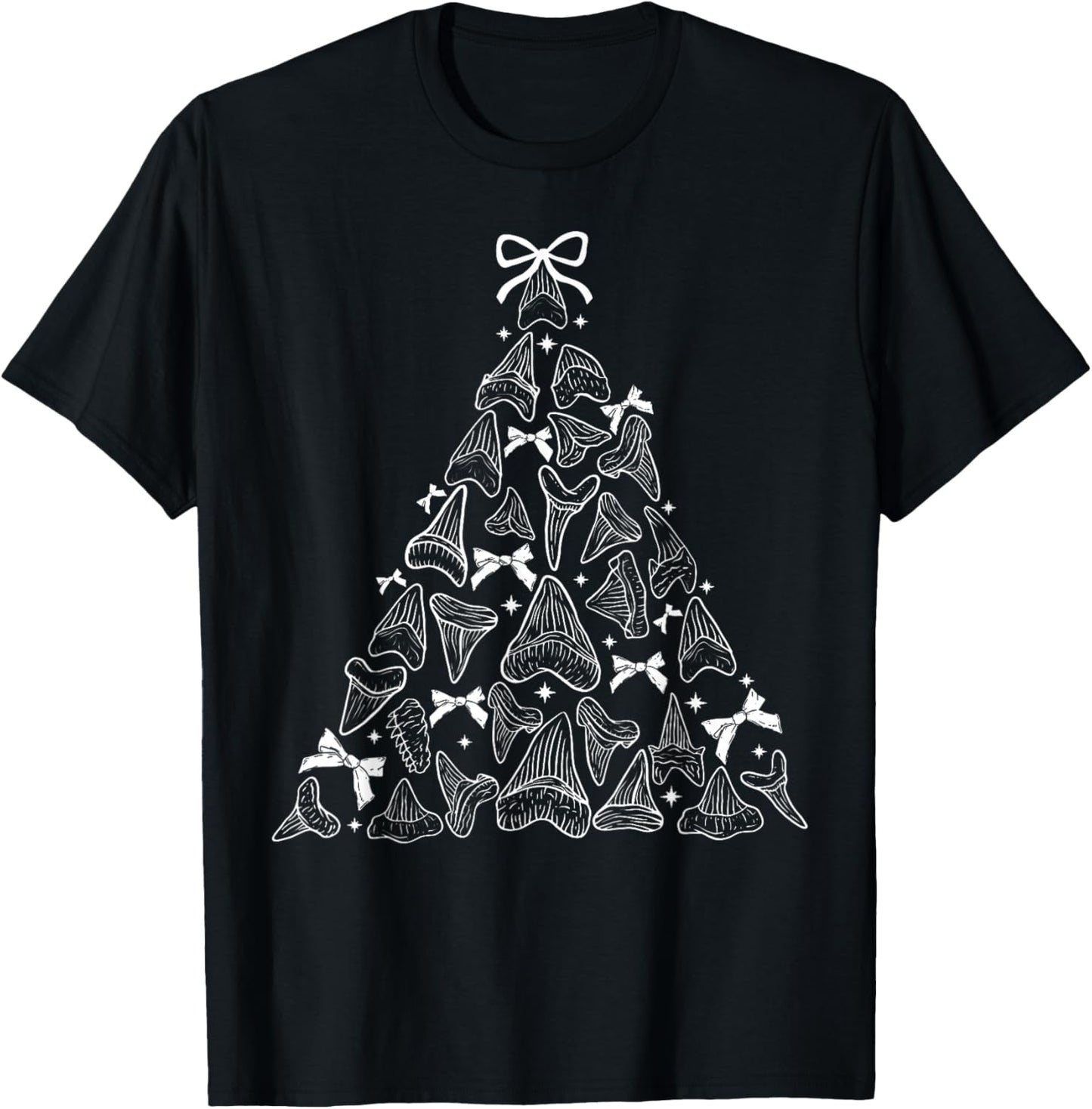 Shark Teeth Christmas Tree Marine Biology Fossil Collector