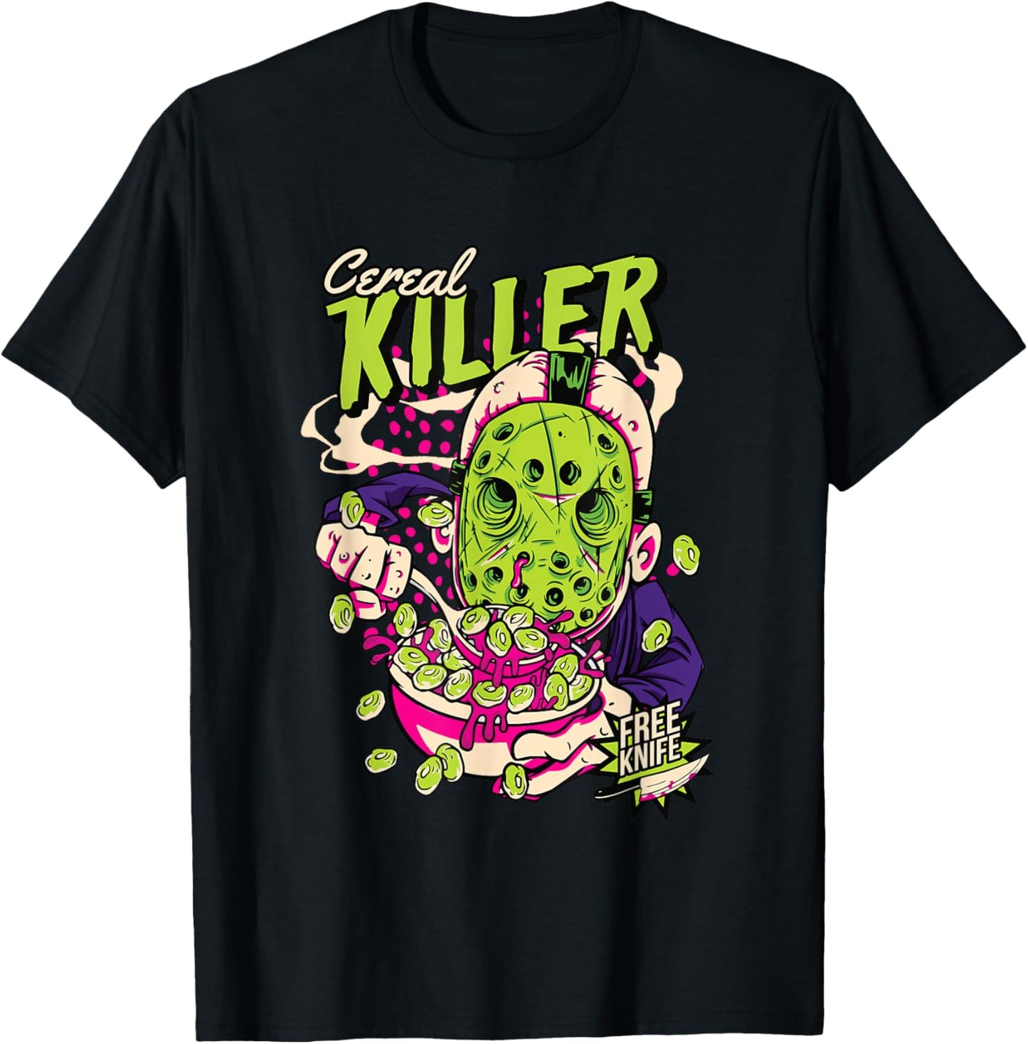 Cereal Killer | Horror Movies True Crime And Cereal Lovers T-Shirt