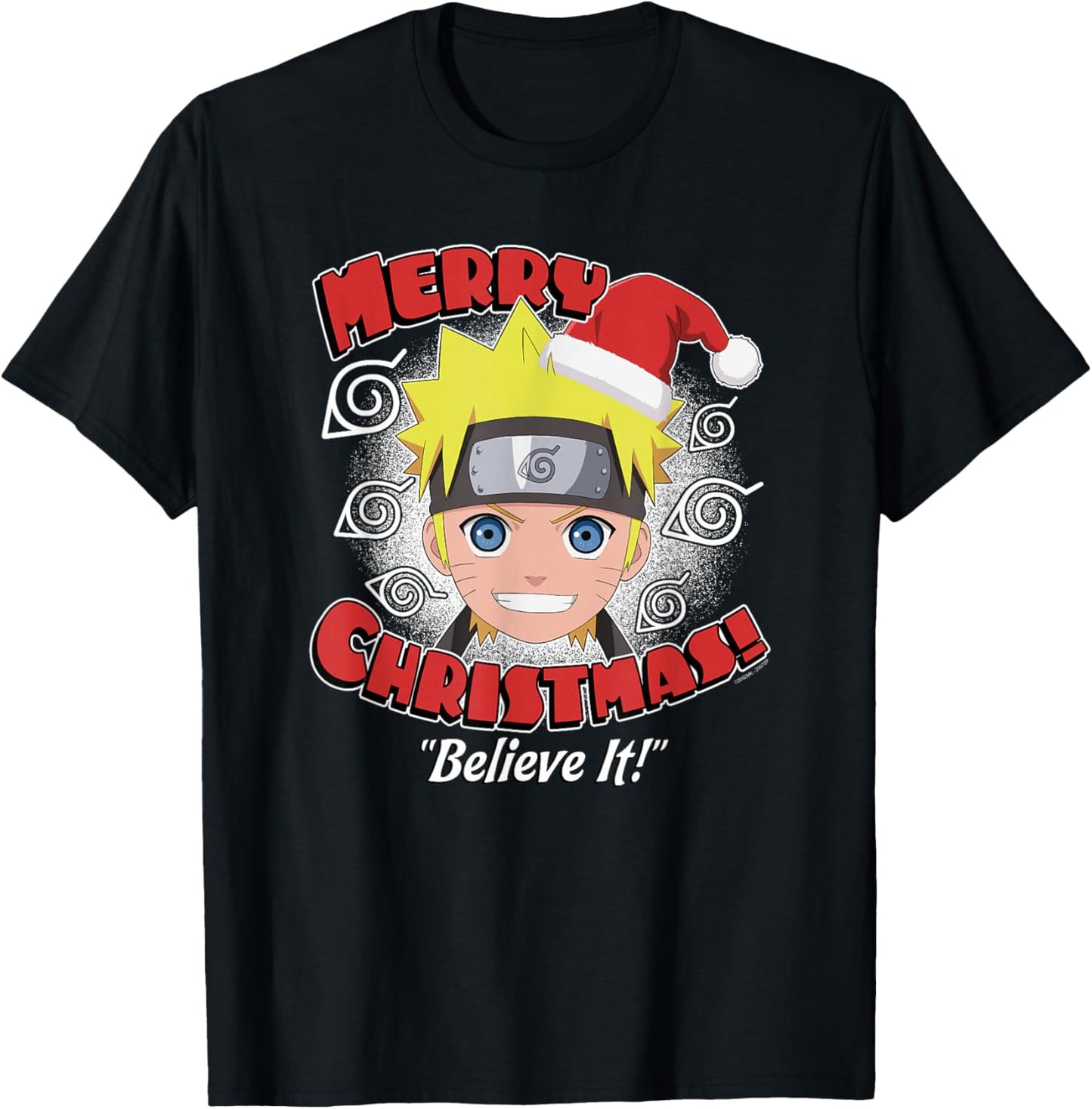 Naruto Shippuden Believe It Santa Christmas Anime