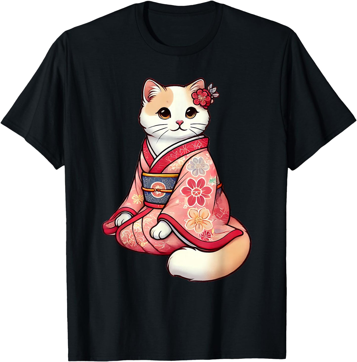 Anime Kawaii Cat Japanese Kimono