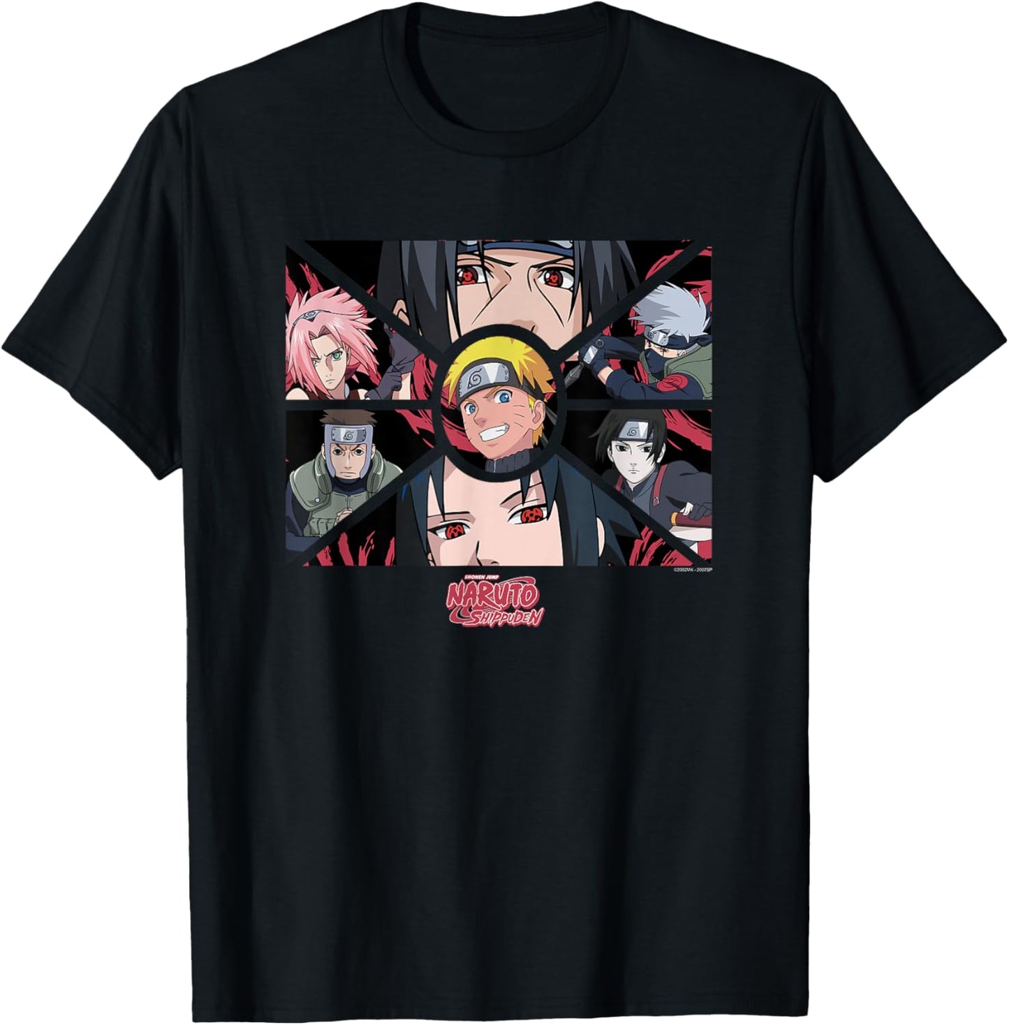 Naruto Shippuden Group Panels Anime