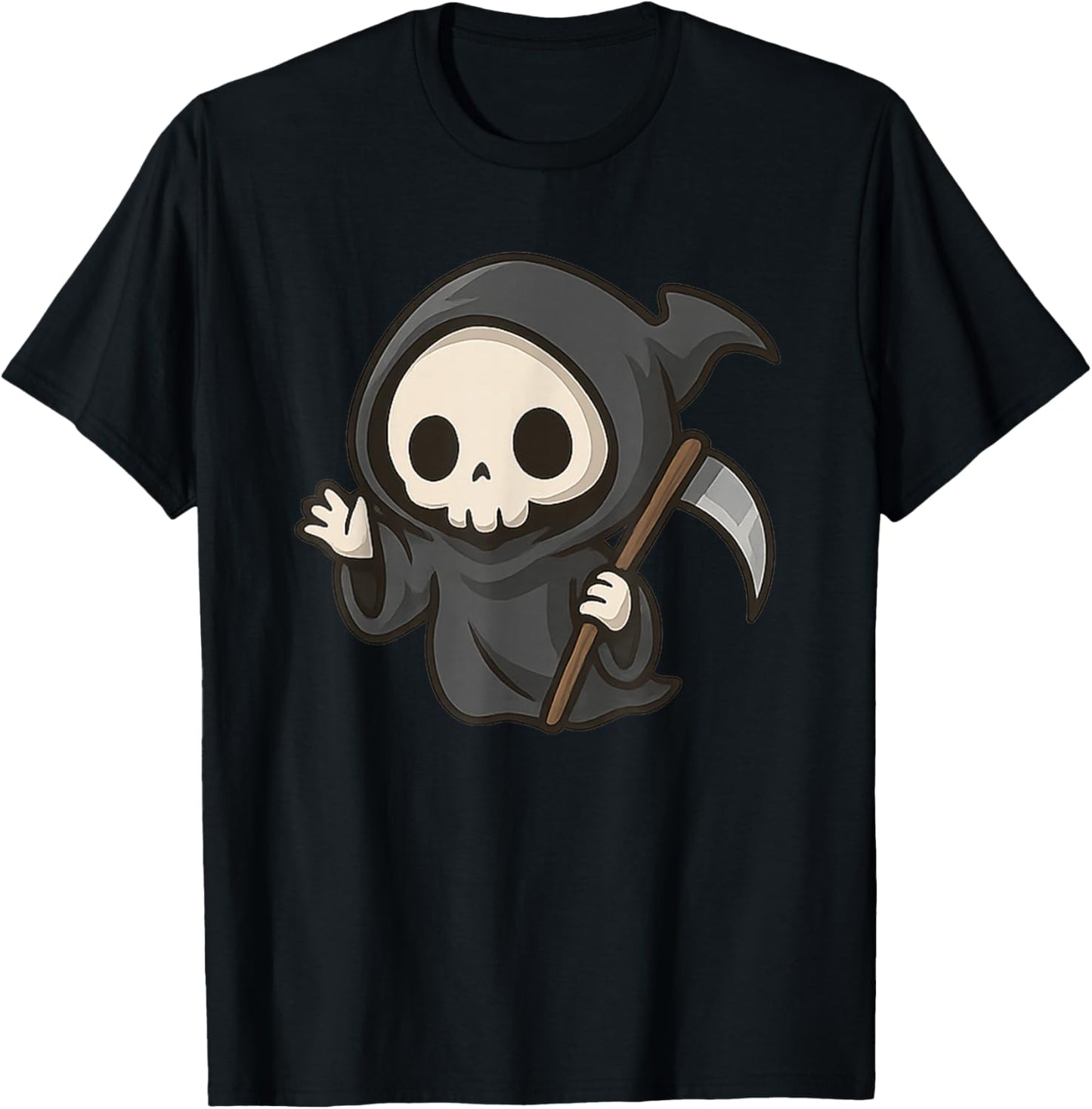 Cute Halloween Chibi Grim Reaper