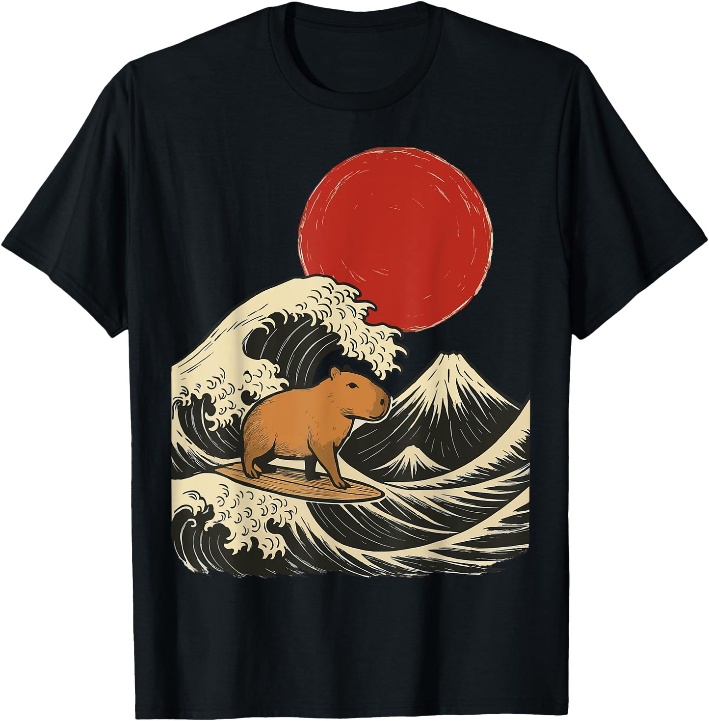 Capybara Surfing Japanese