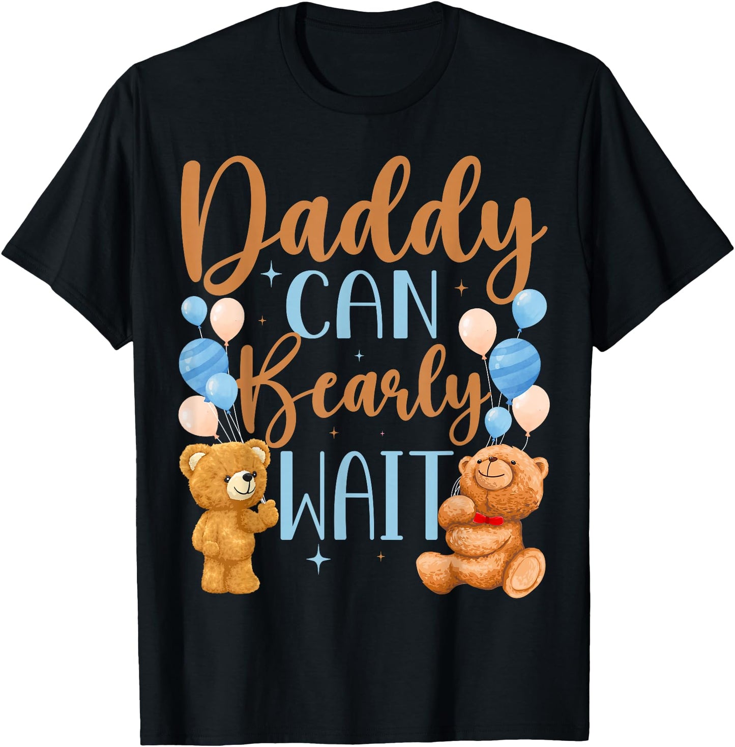 Daddy Can Bearly Wait gender neutral baby shower Matching