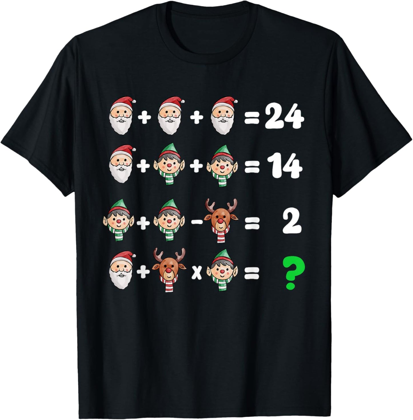 Order of Operations Quiz Christmas Math Teacher Xmas Math