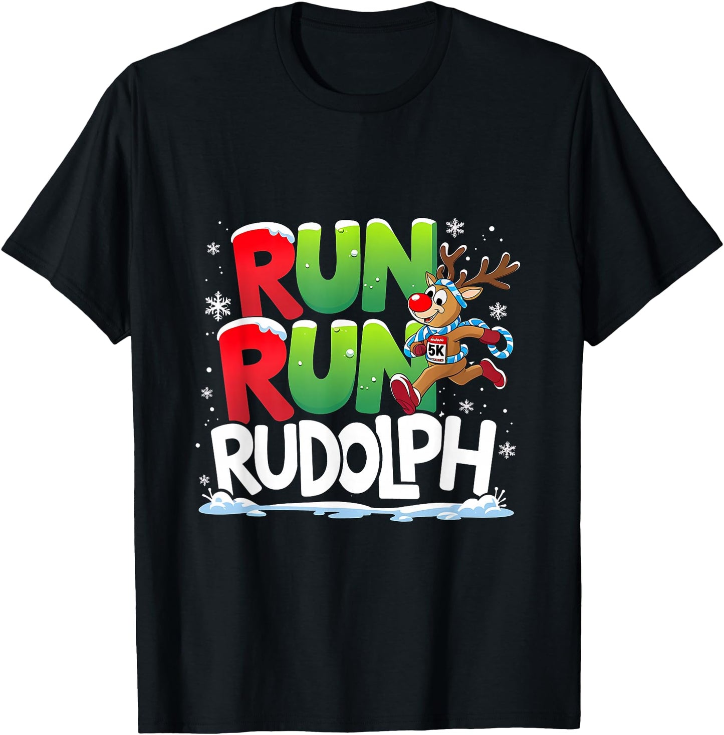 Rudolph Christmas Humor Funny Xmas Reindeer Deer