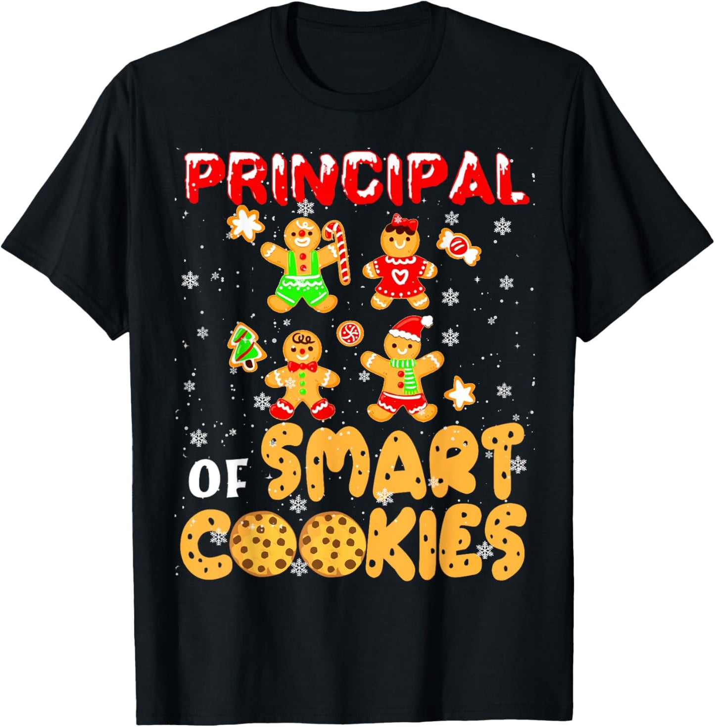 Principal Of Smart Cookies Gingerbread Man Principal Xmas