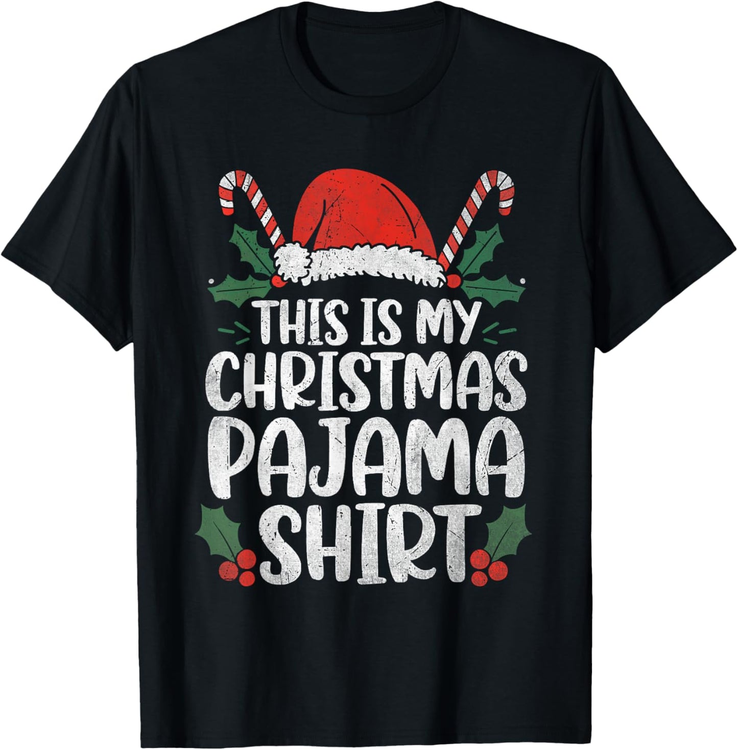 This Is My Christmas Pajama Shirt Funny Xmas Pajama Outfit