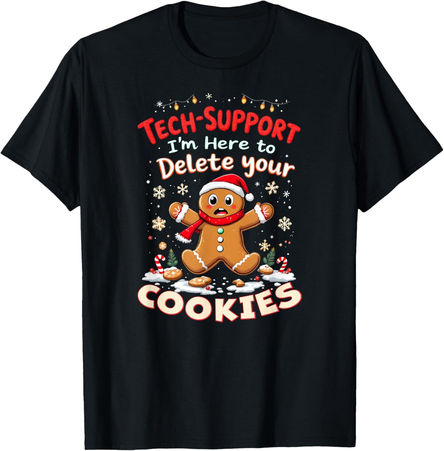 Tech Support Gingerbread Here to Delete Your Cookies!