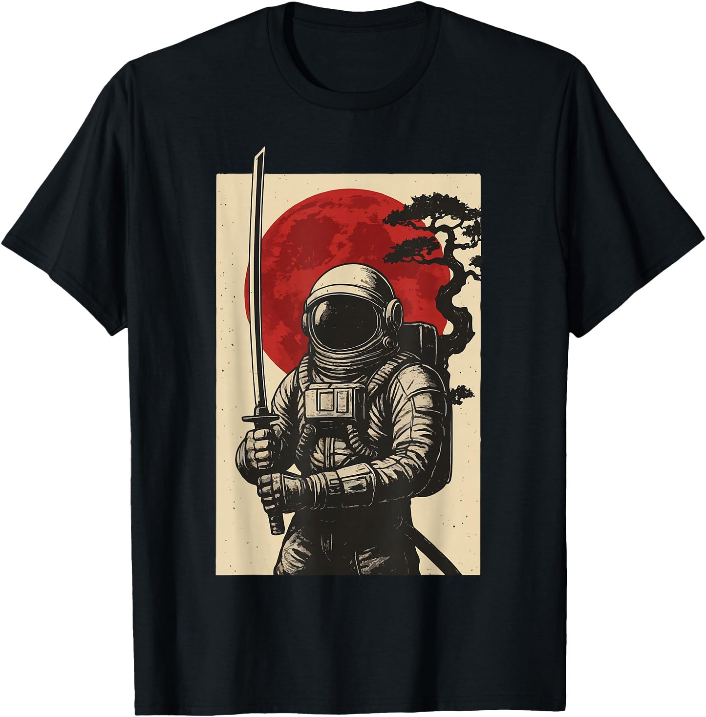 Astronaut Samurai Anime Japanese Sword