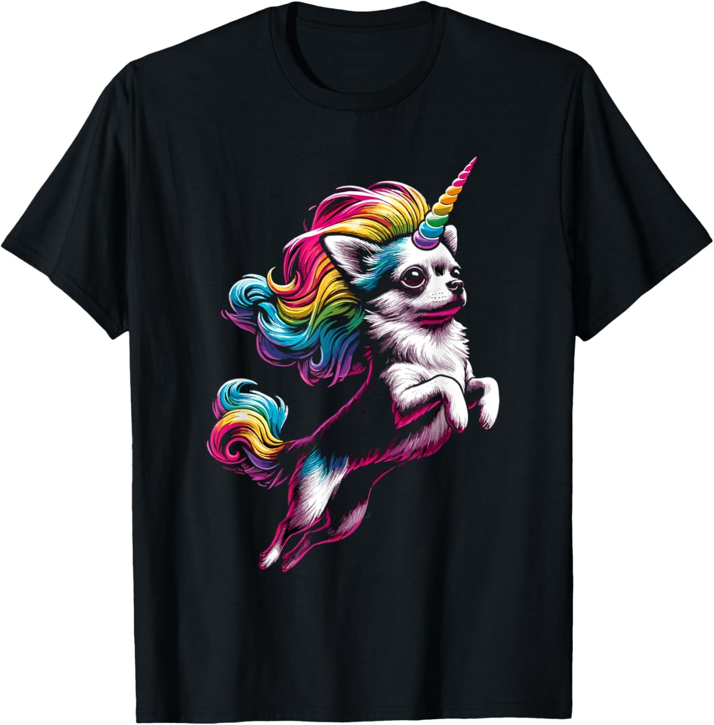 Chihuahua Unicorn Rainbow for Girls and Women