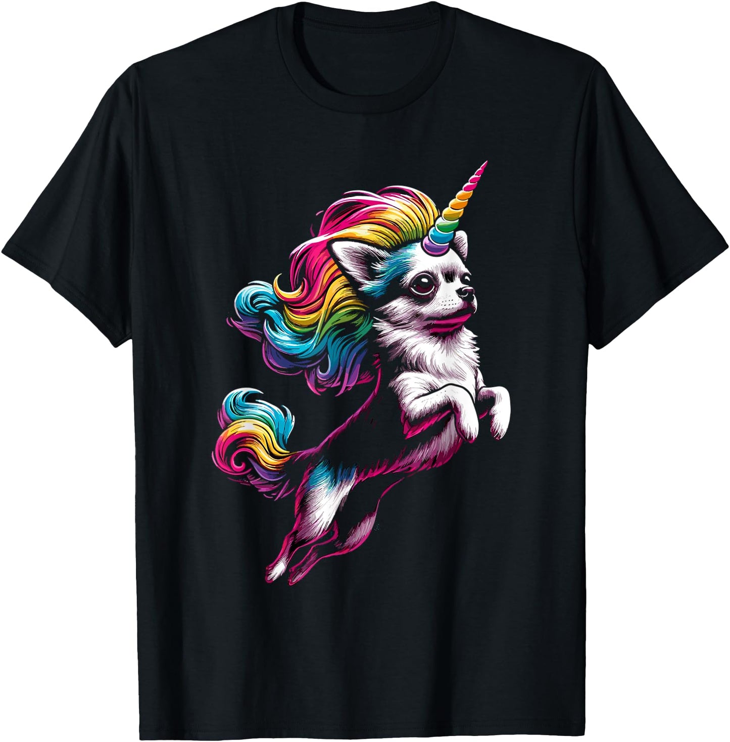 Chihuahua Unicorn Rainbow for Girls and Women