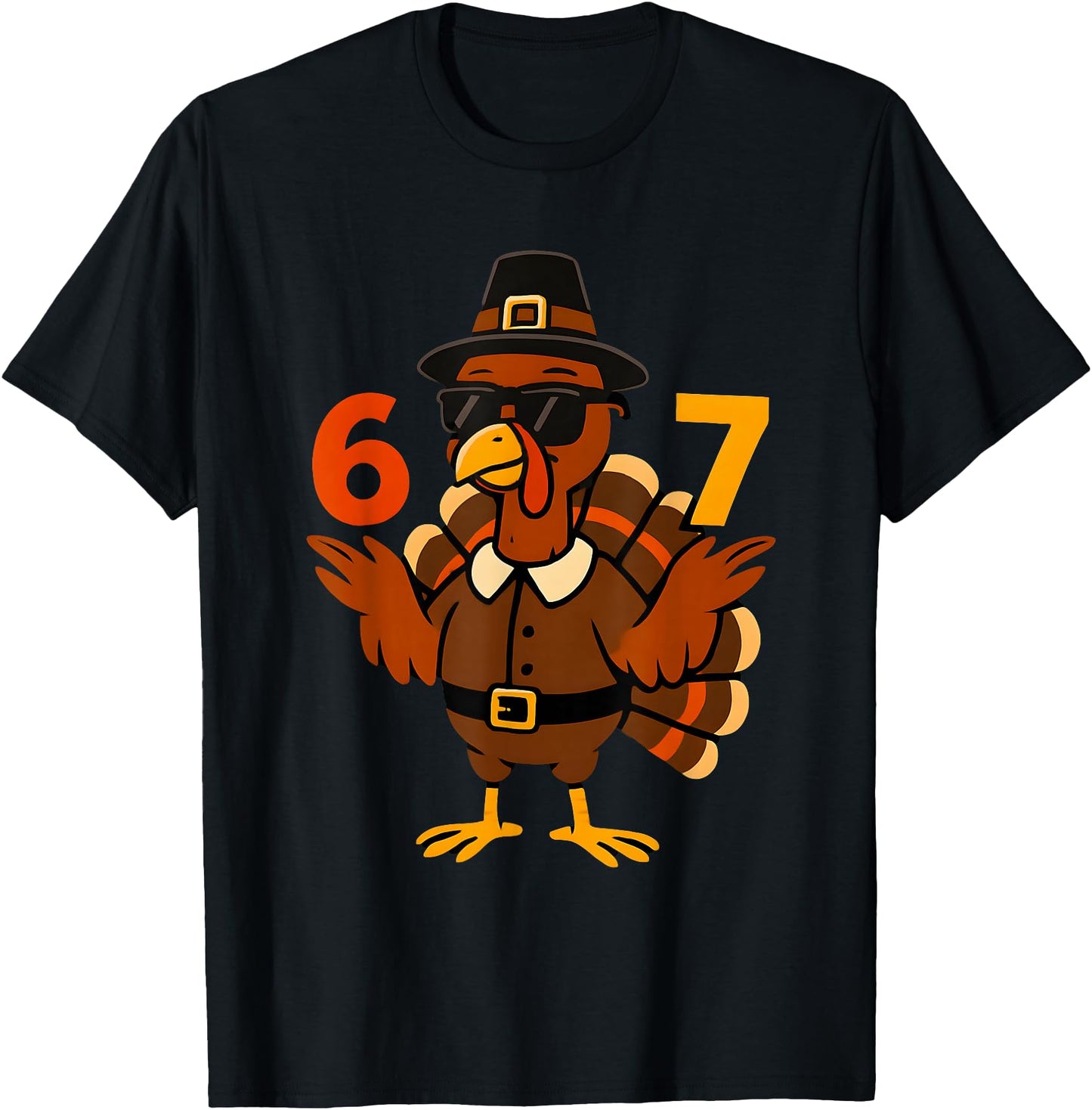 6-7 Thanksgiving Turkey Hands 67 Meme Brainrot Six Seven