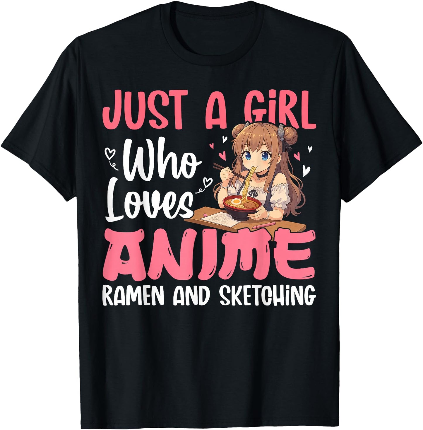 Just A Girl Who Loves Anime Ramen and Sketching, Japan Anime