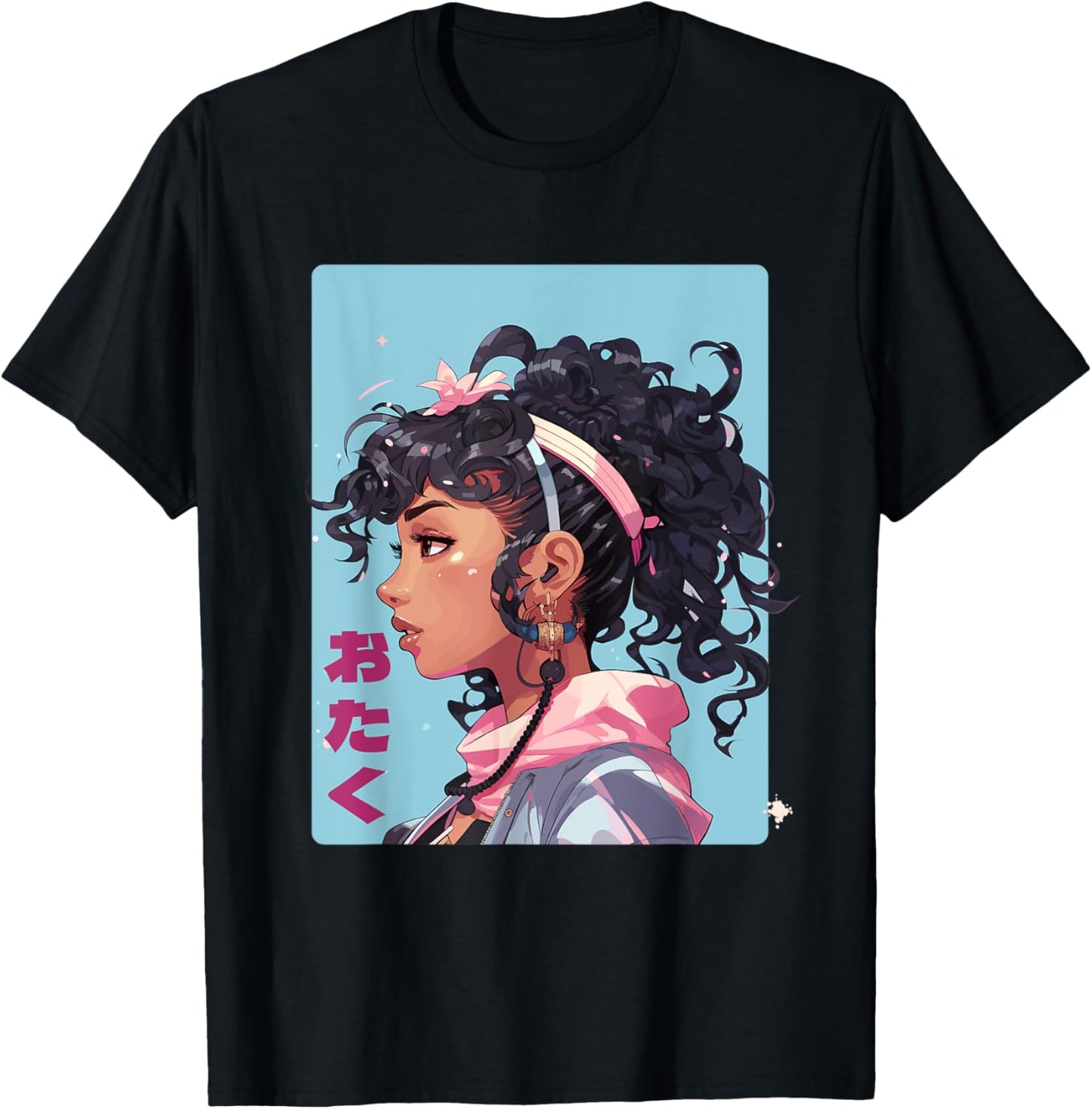 Black Manga Girl Japan Comic Otaku Anime