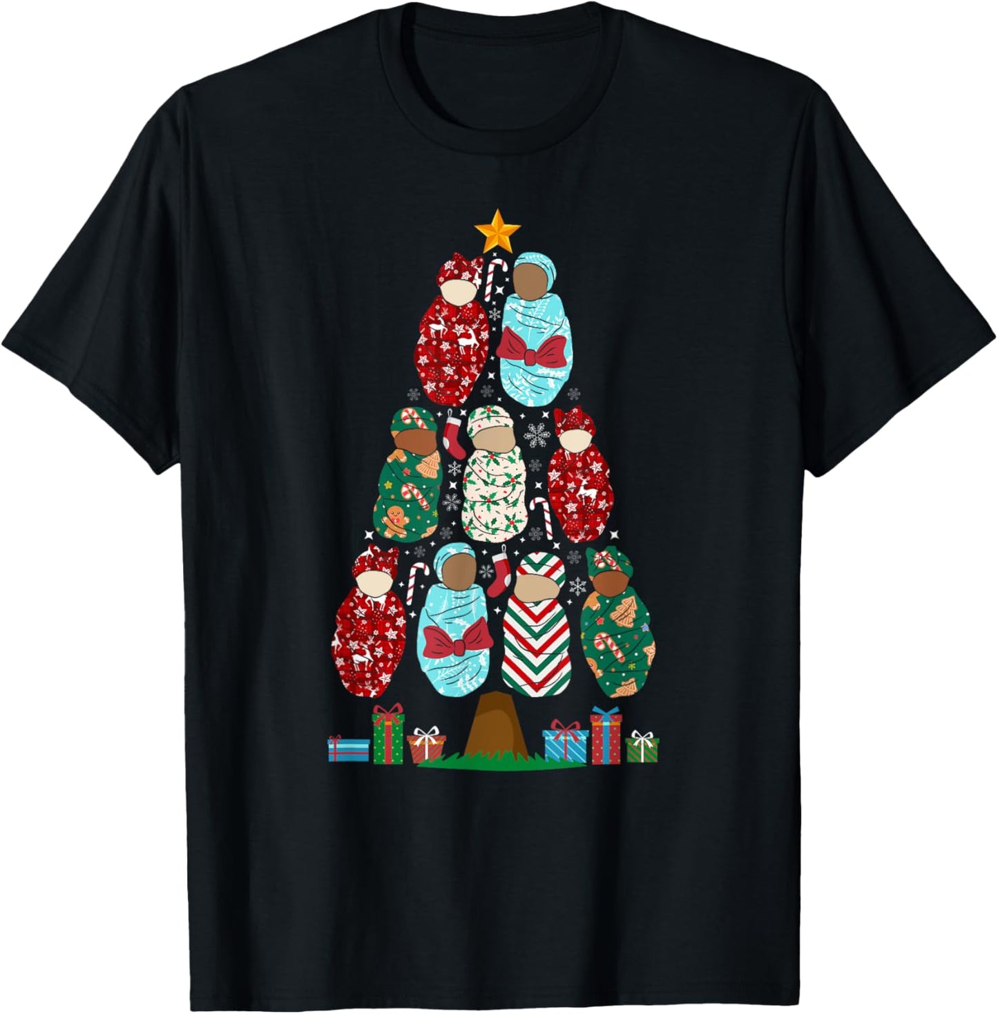 Mother Baby Nurse Christmas Tree Mom Baby Nurse Xmas Party