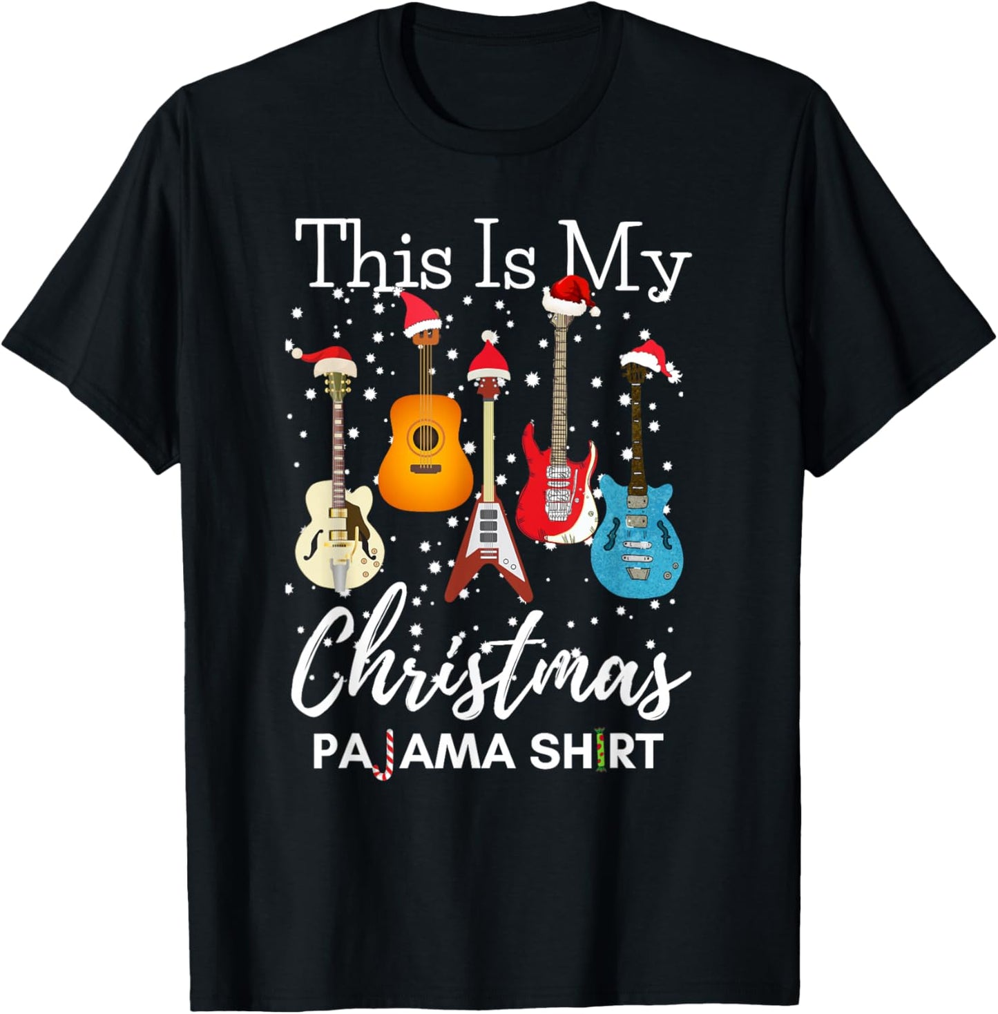 This Is My Christmas Pajama Guitar Guitarist Music Lover