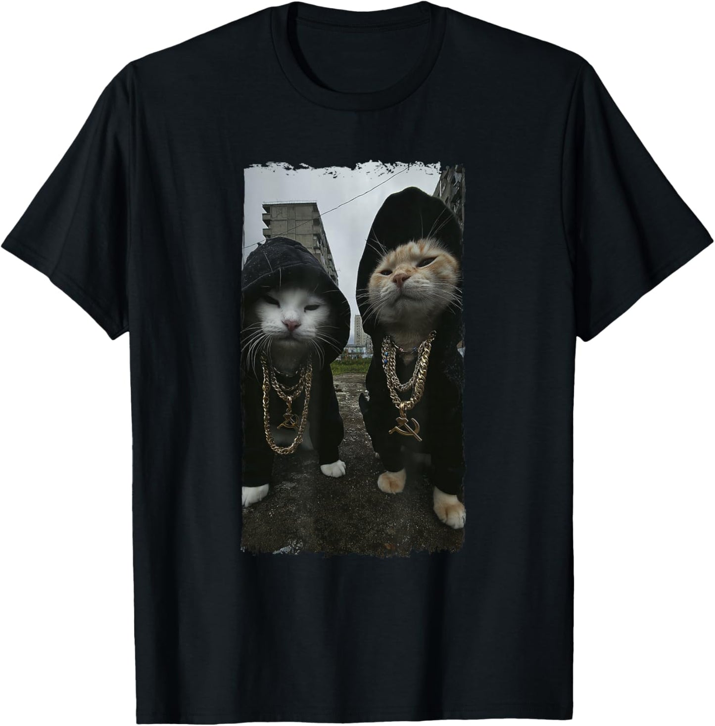Gangster Cats Streetwear Cool cat Motif Funny