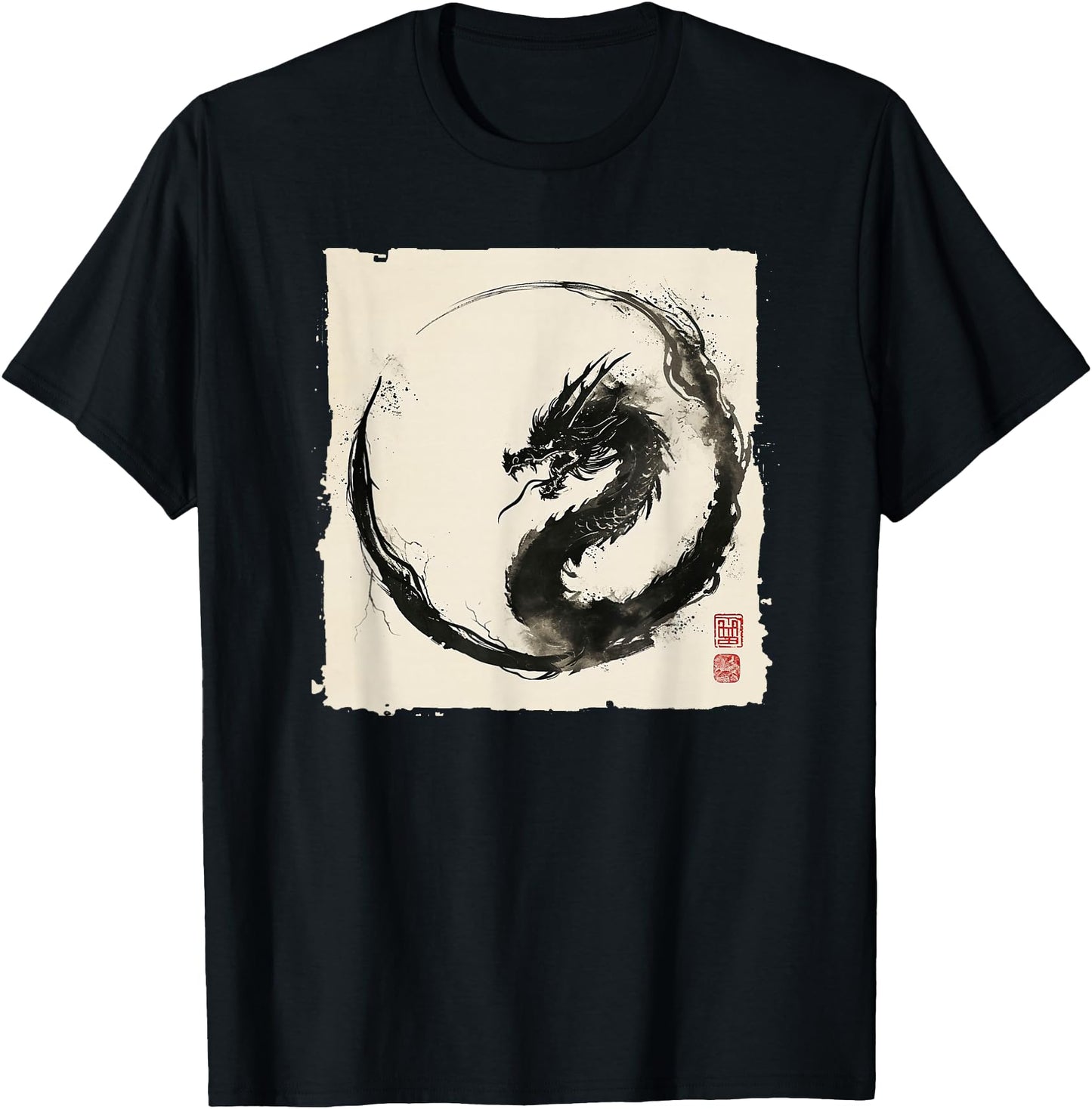 Eastern Dragon Majesty: Vintage Ink Art Collection