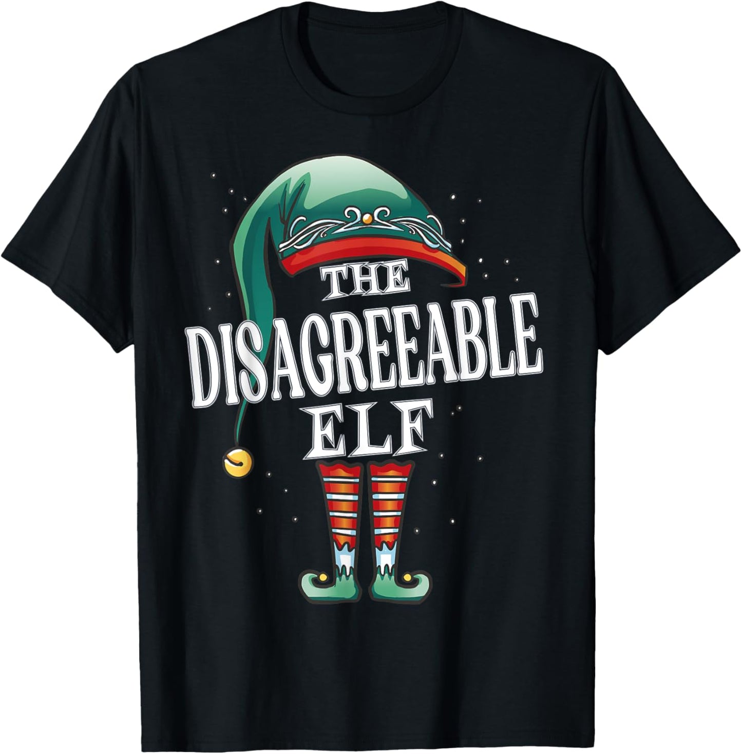 Disagreeable Elf Christmas Group Xmas Pajama Party