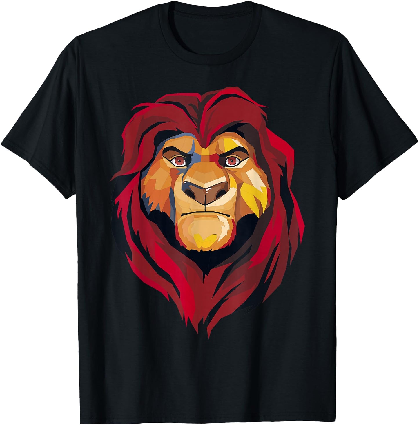 Disney The Lion King Mufasa Artistic Painted Portrait