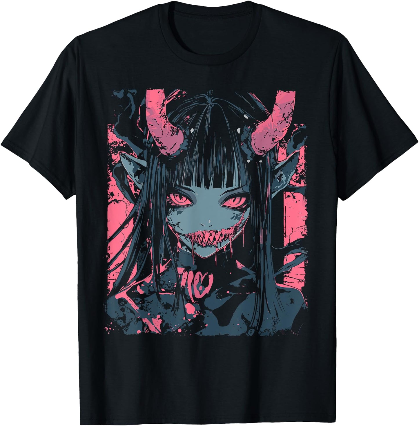 Anime Horror Girl Aesthetic Vaporwave Waifu Japanese Girl