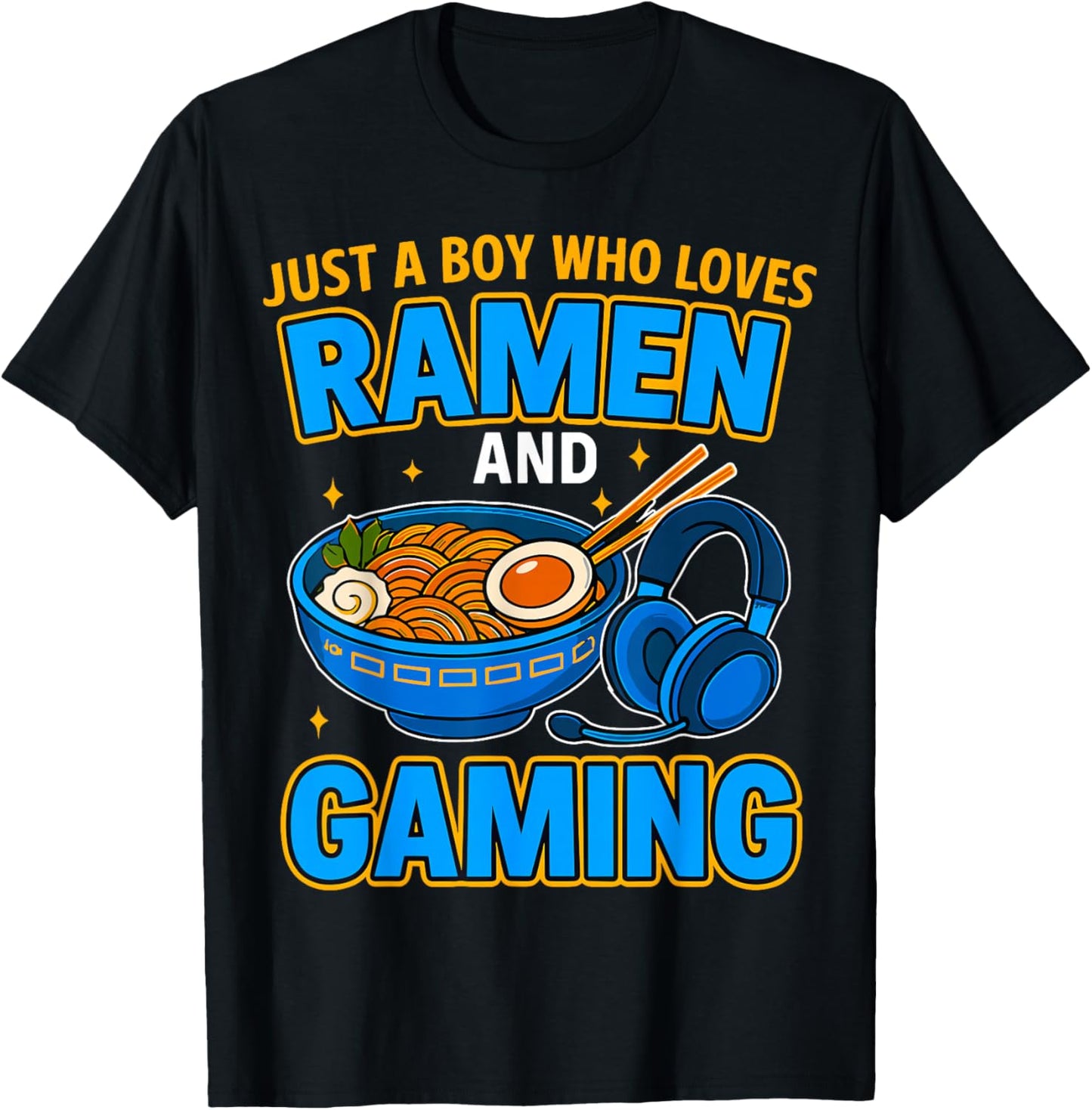 Just A Boy Who Loves Ramen and Gaming Anime Gamer Noodle