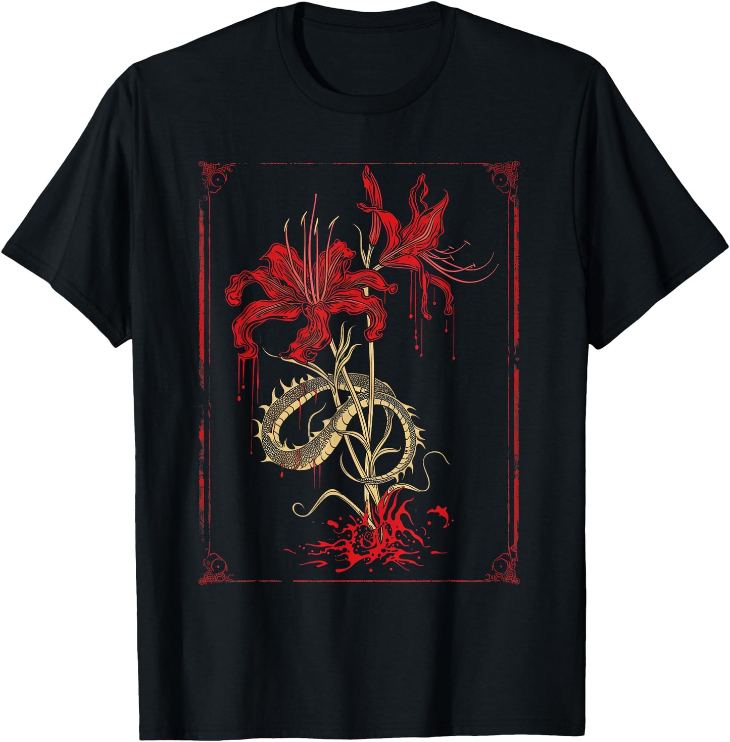 Anime Goth Japanese Dragon