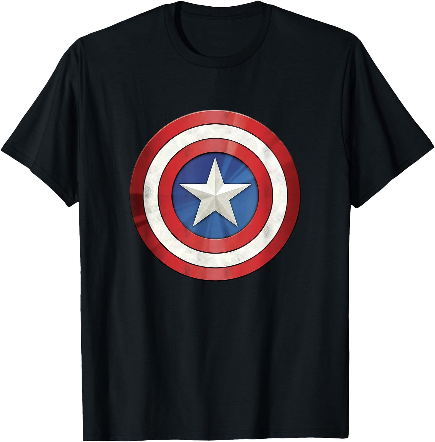 Marvel Comics Classic Distressed Captain America Shield