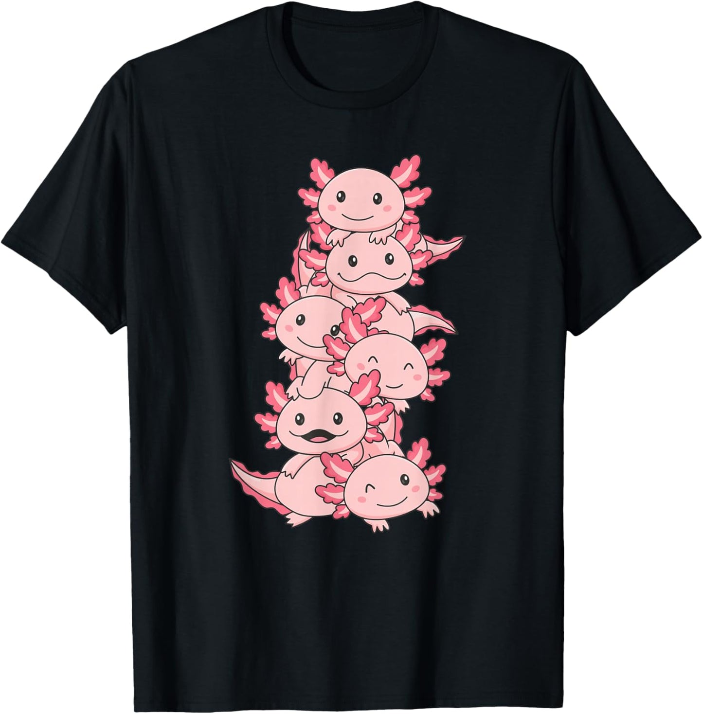 Axolotl Pile Cute Animals Kawaii Anime Funny Axolotl