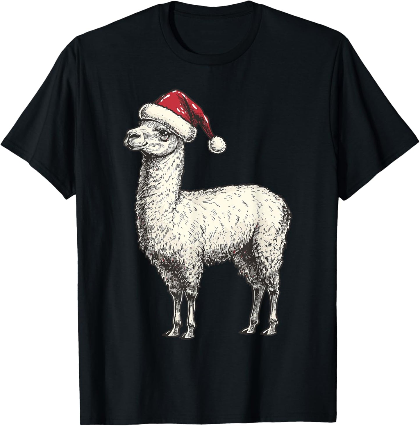 Llama Santa Hat Funny Llama Lovers Christmas Xmas Pajama