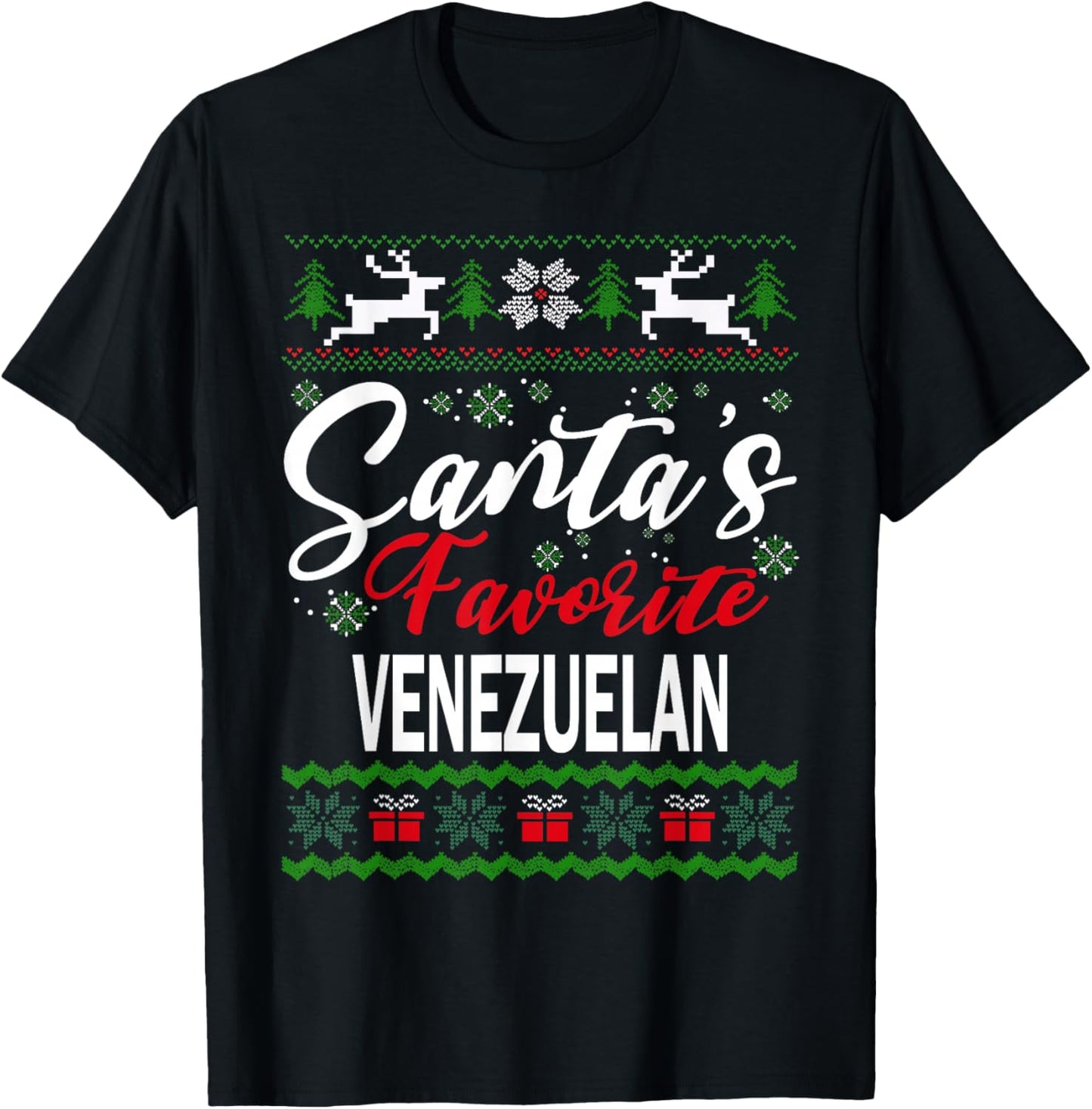 Santas Favorite Venezuelan Venezuela Christmas Ugly Xmas