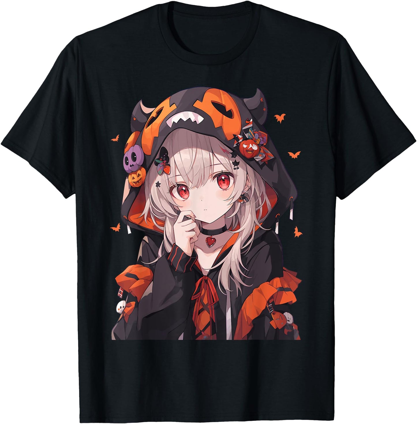 Halloween Anime Girl Pumpkin Demon Costume Japanese Otaku
