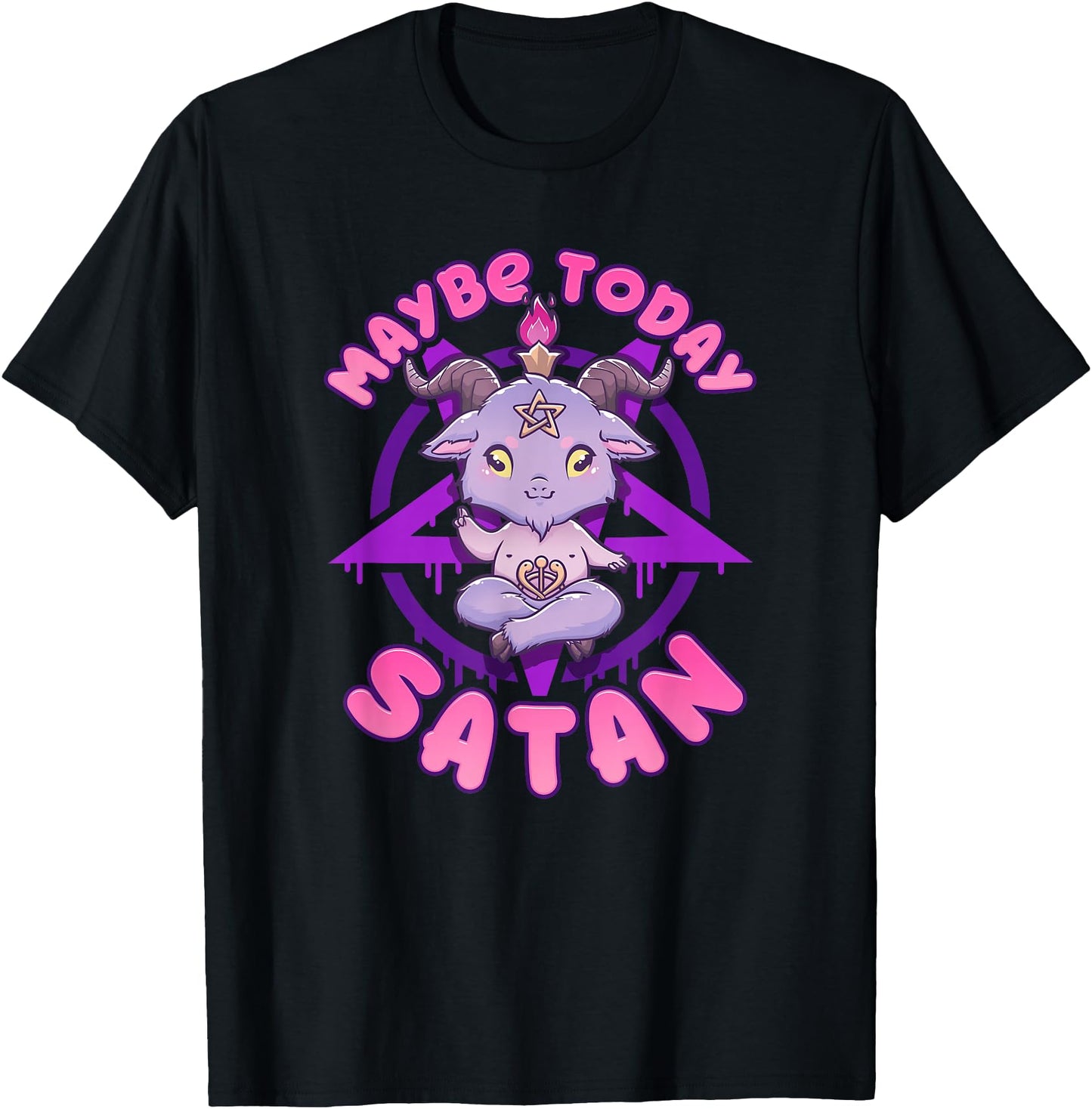 Maybe Today Satan I Cute Kawaii Anime Baphomet