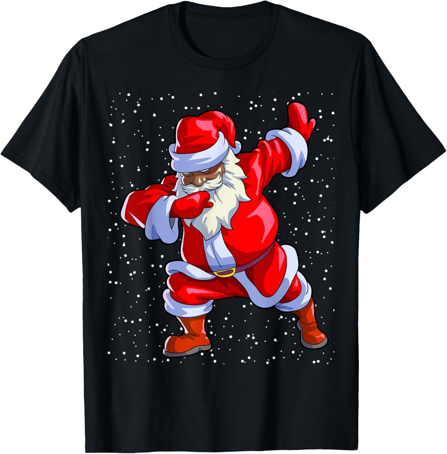 Santa Claus Black Christmas Afro African American Xmas