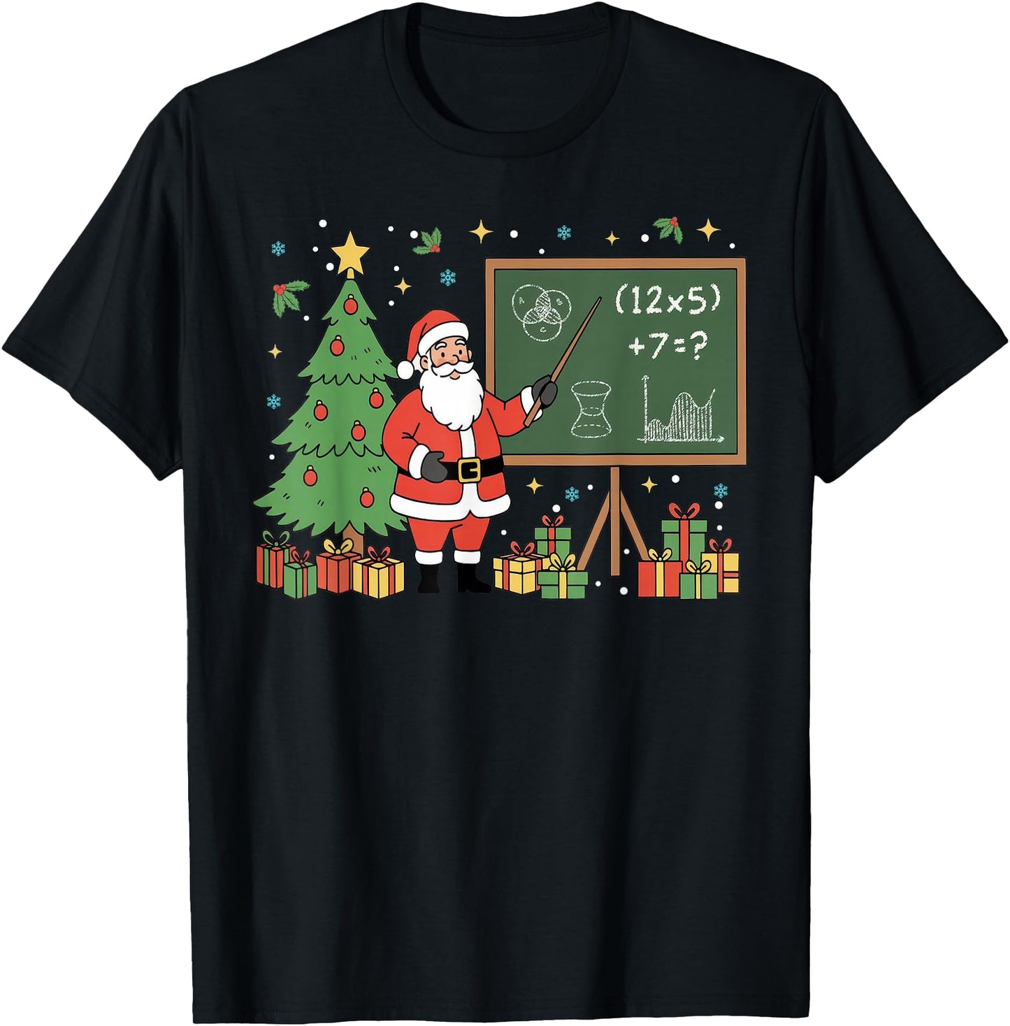 67 Teacher Santa Christmas Six Seven Meme Math Teacher Xmas