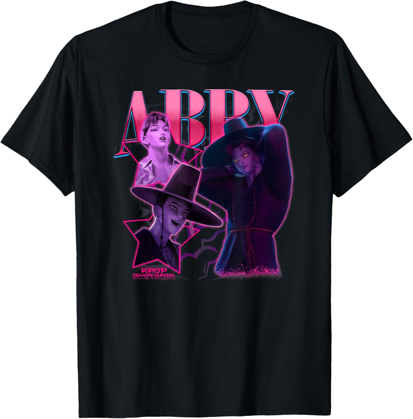 Kpop Demon Hunters Halloween Abby Showcase Y2K Style Poster
