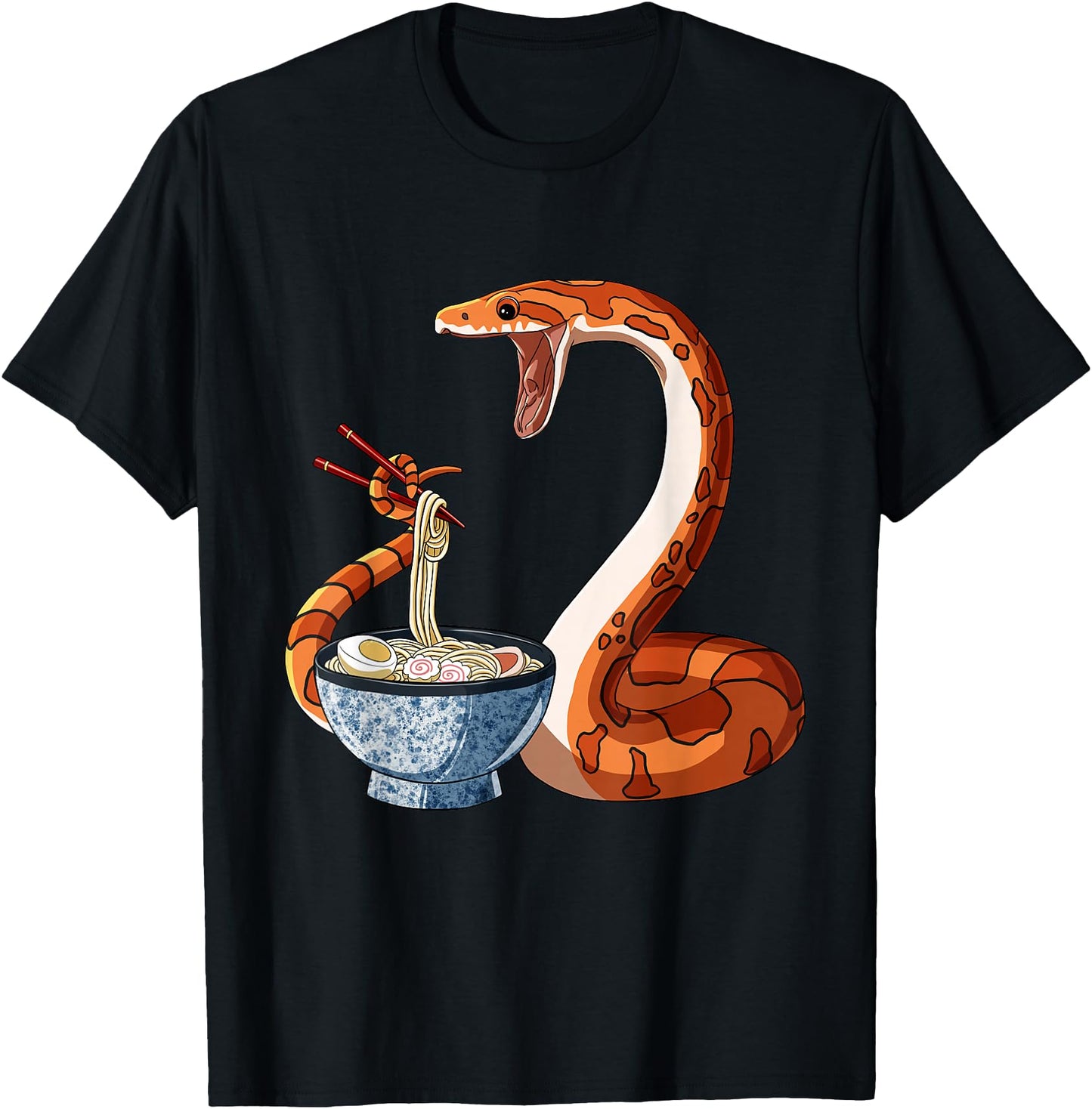 Funny Japanese Kawaii Ramen Corn Snake
